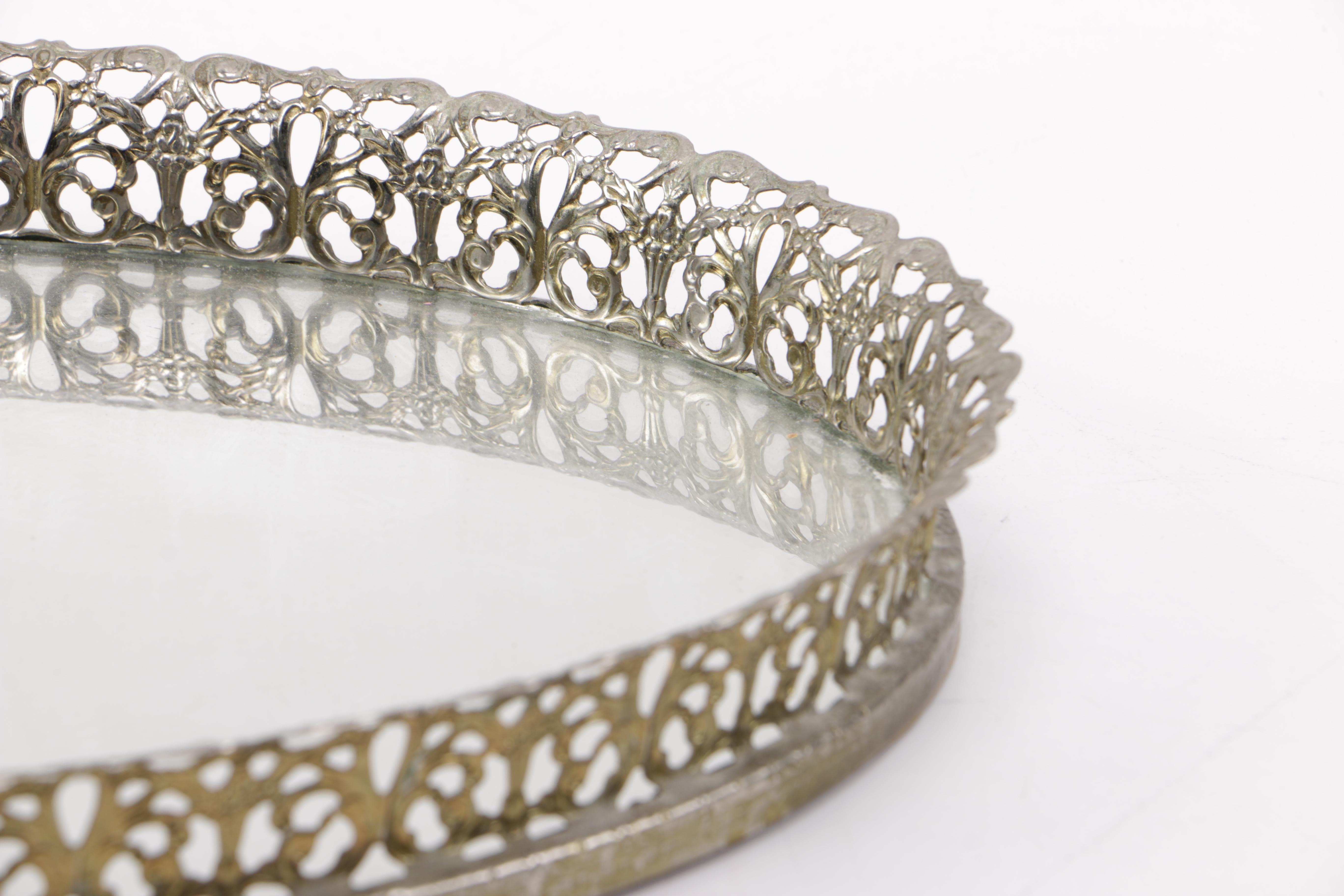 Silver Plate Serving Trays with Eales of Sheffield