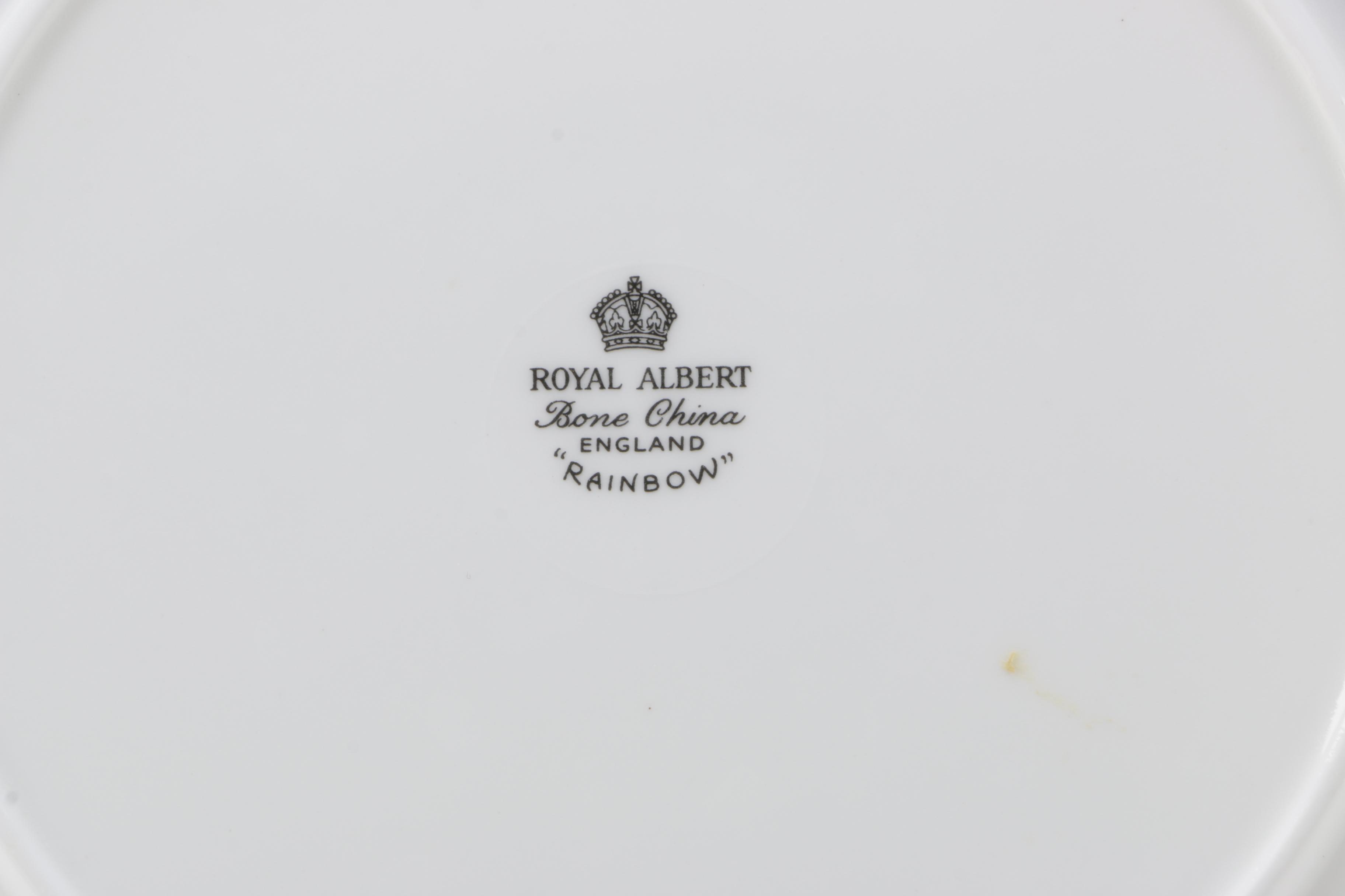 Royal Albert "Rainbow" Bone China Tea Set