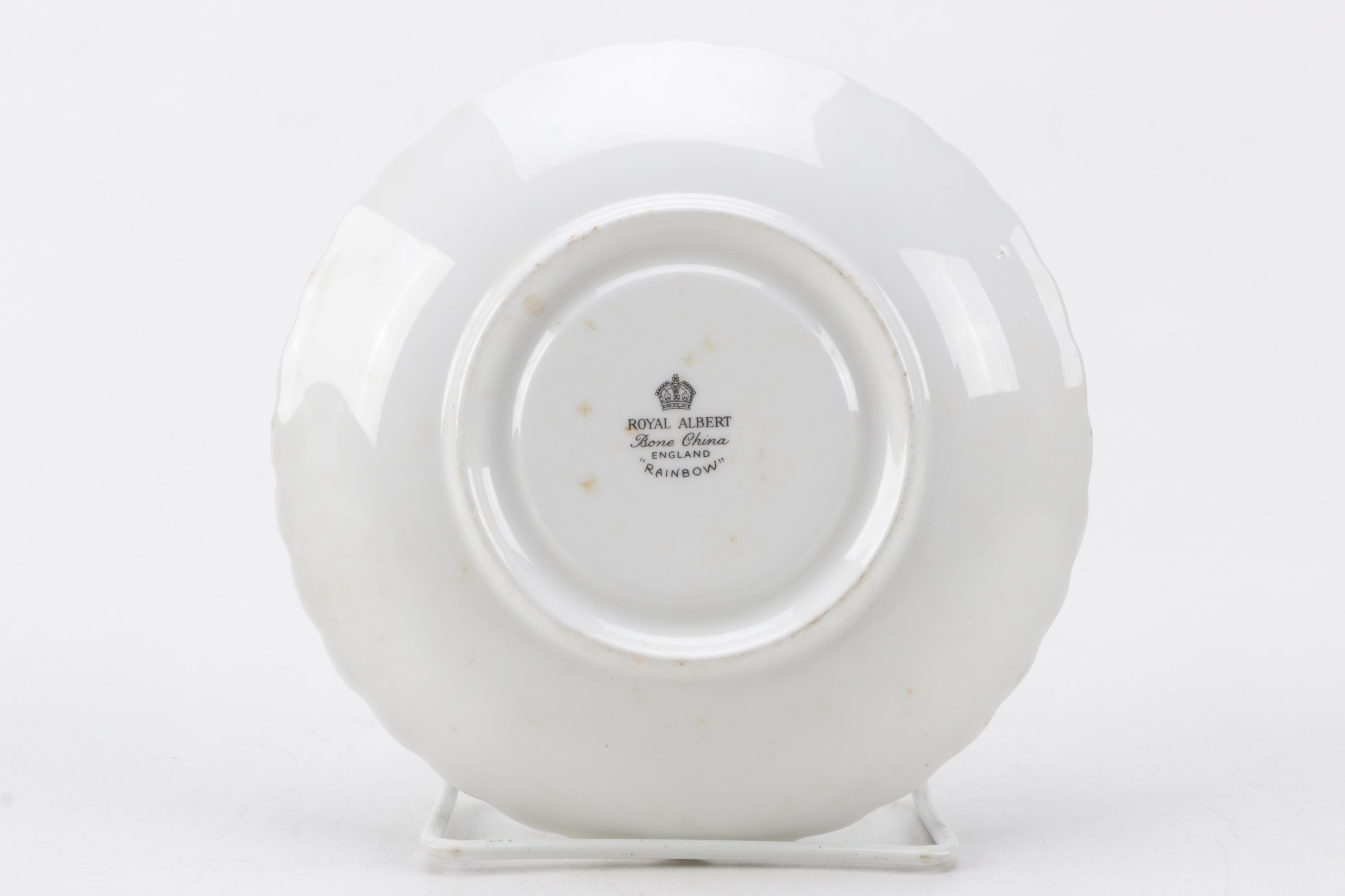 Royal Albert "Rainbow" Bone China Tea Set