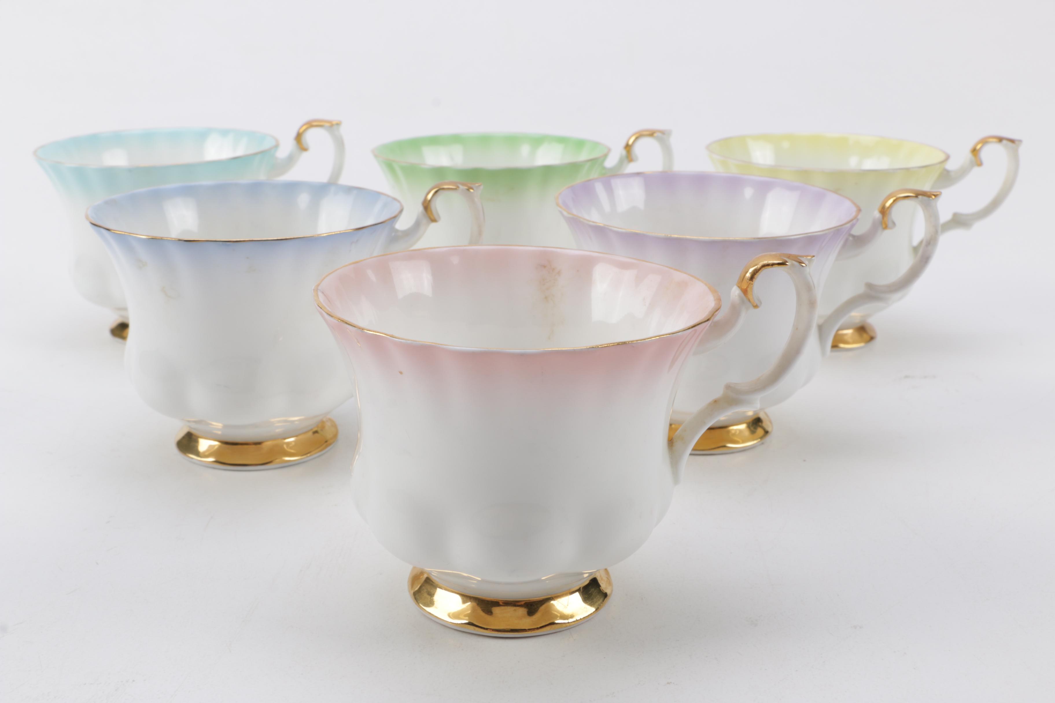 Royal Albert "Rainbow" Bone China Tea Set
