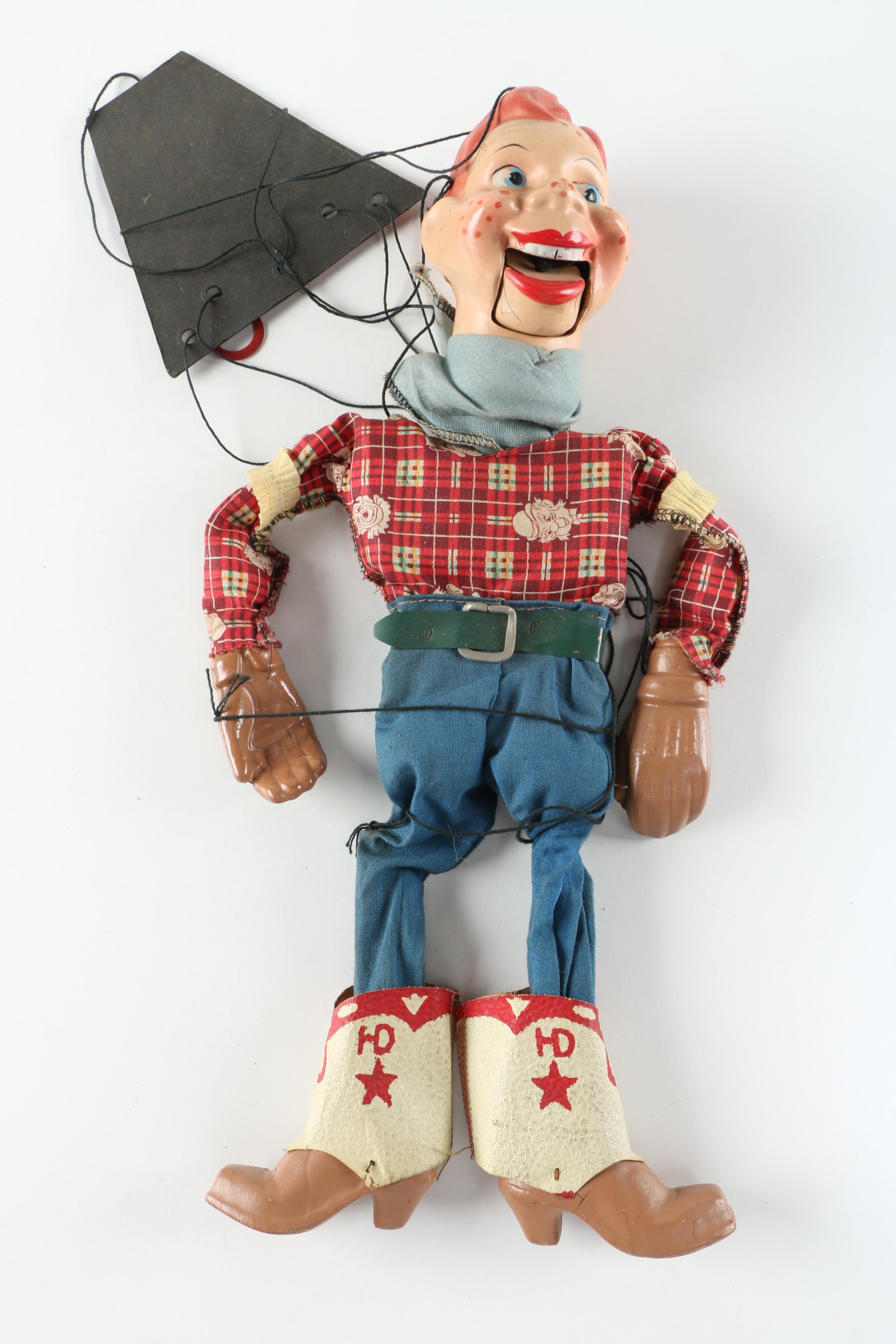 Howdy Doody Marionette Puppet