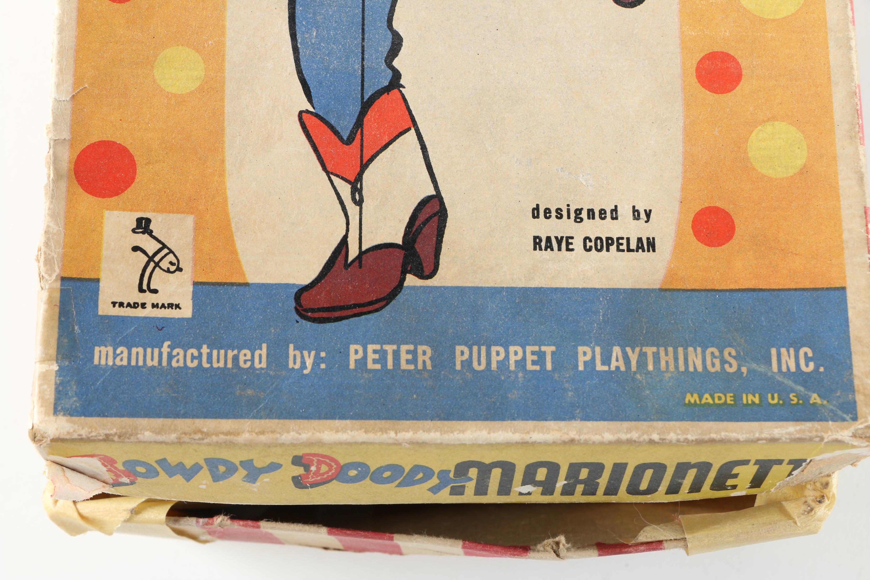 Howdy Doody Marionette Puppet