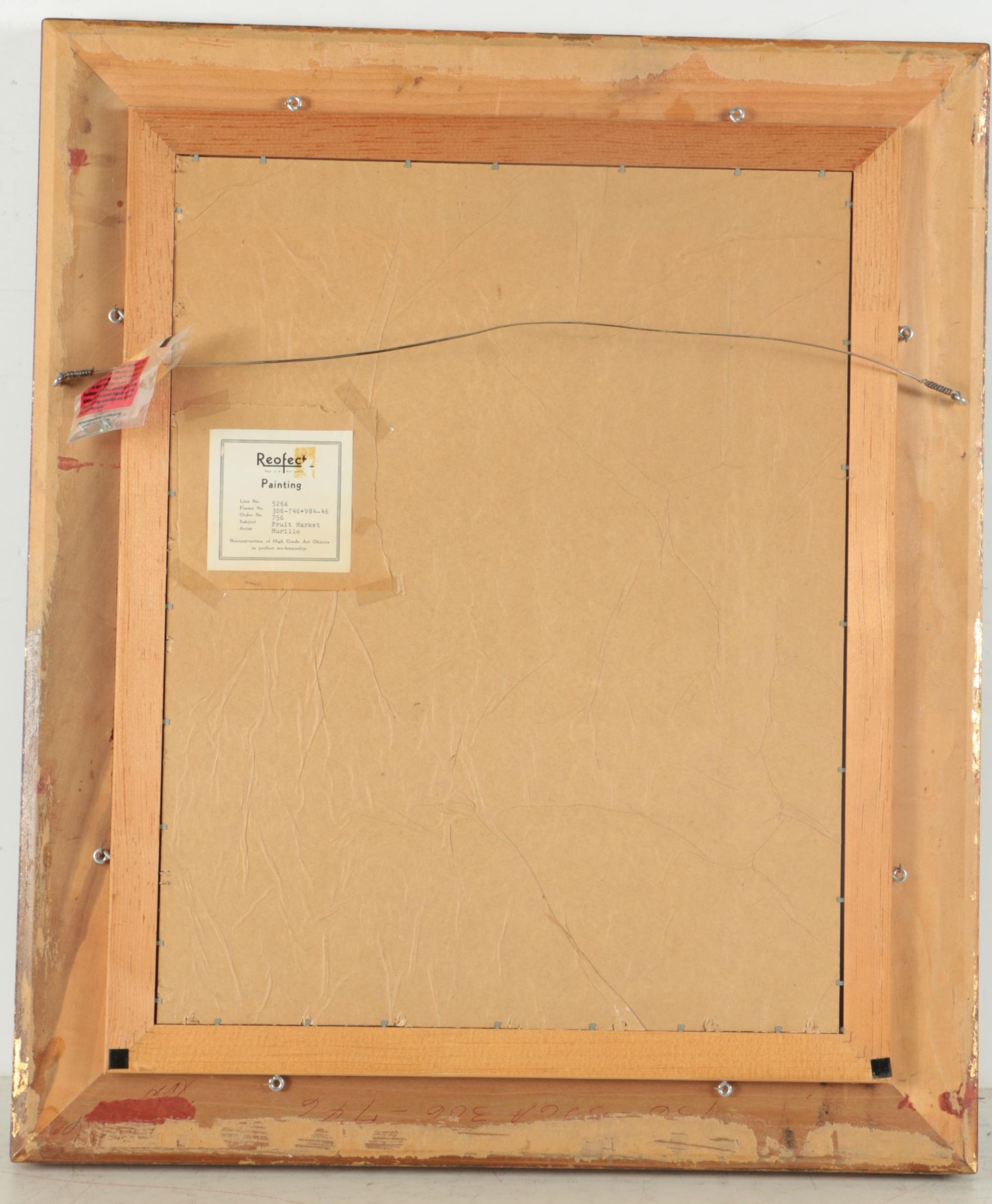 Offset Lithograph After Bartolomé Esteban Murillo's "The Little Fruit Seller"