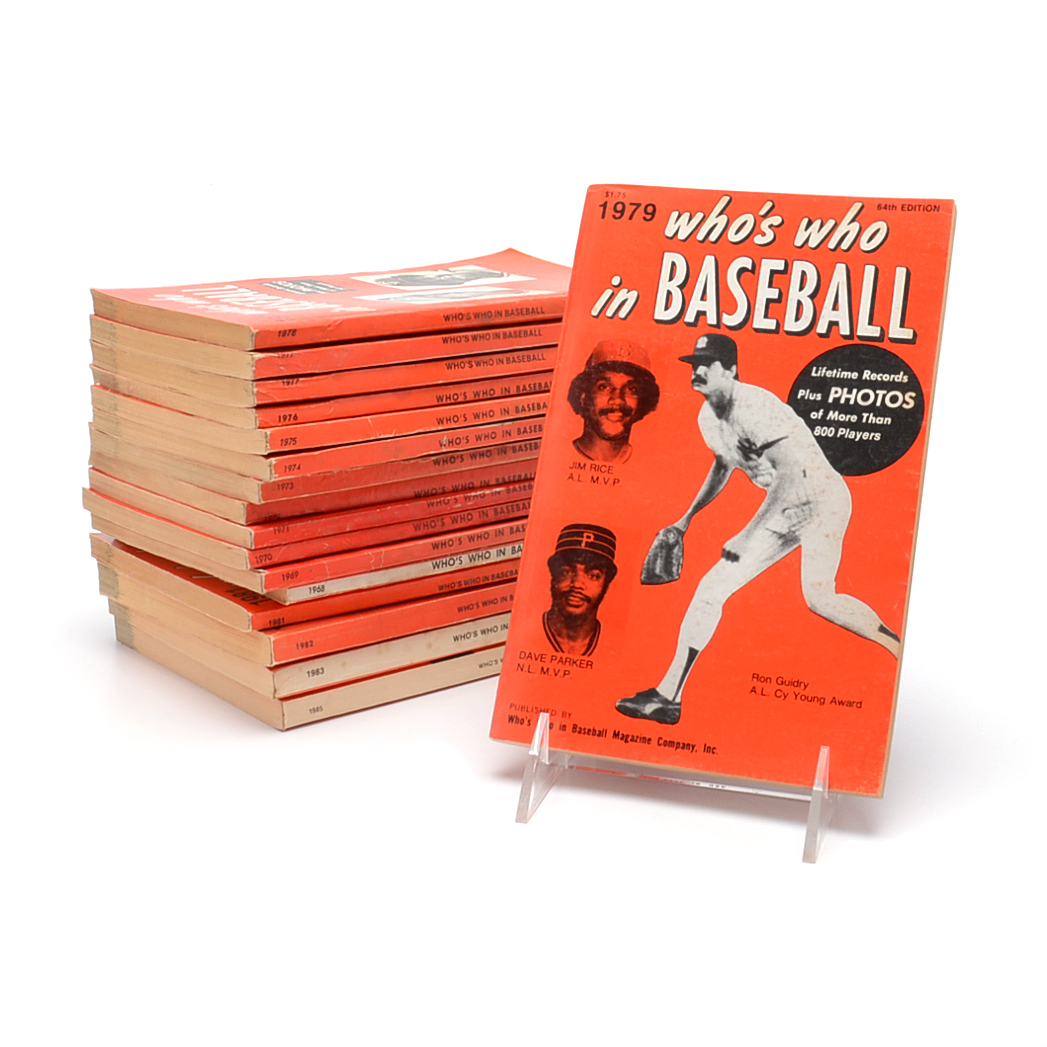 1968-1985 "Who's Who In Baseball"