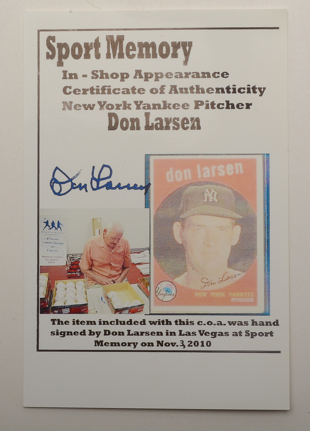 Tommy John and Don Larson Signed Baseballs