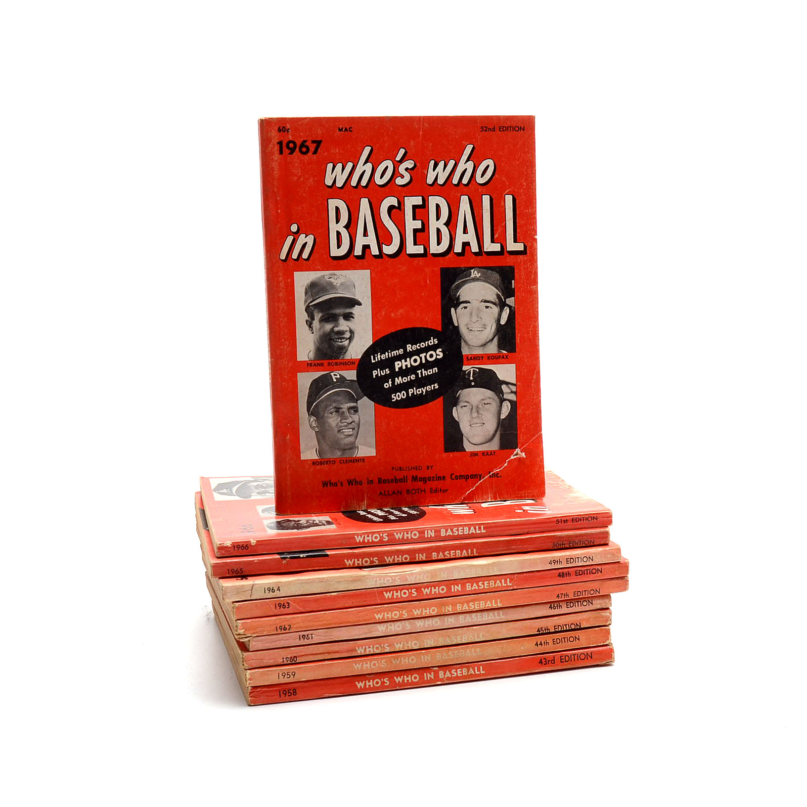 1958-1967 "Who's Who In Baseball"