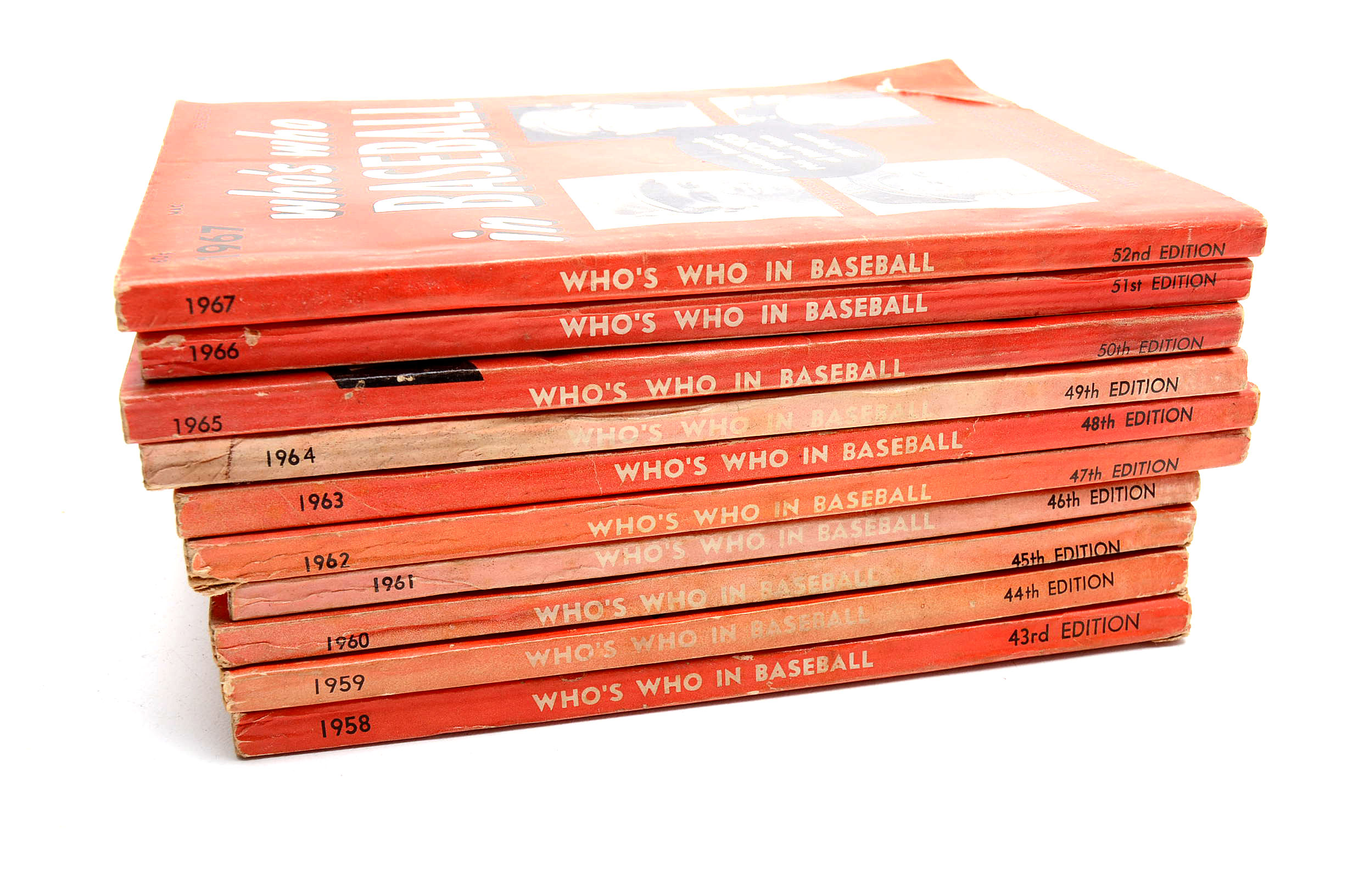 1958-1967 "Who's Who In Baseball"