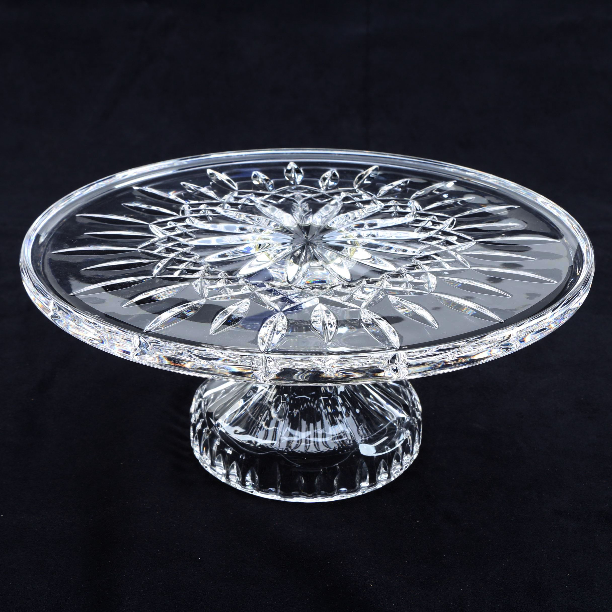 Waterford Crystal "Lismore" Cake Plate