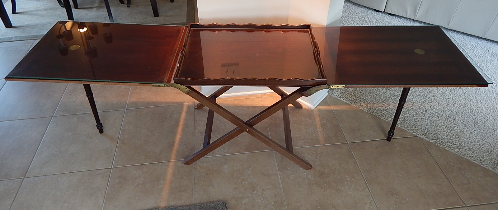 Baker Furniture Expandable Butler Table