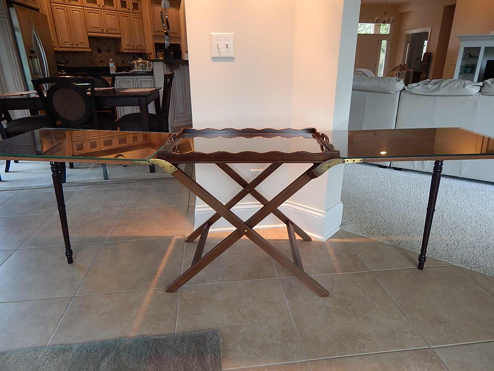 Baker Furniture Expandable Butler Table