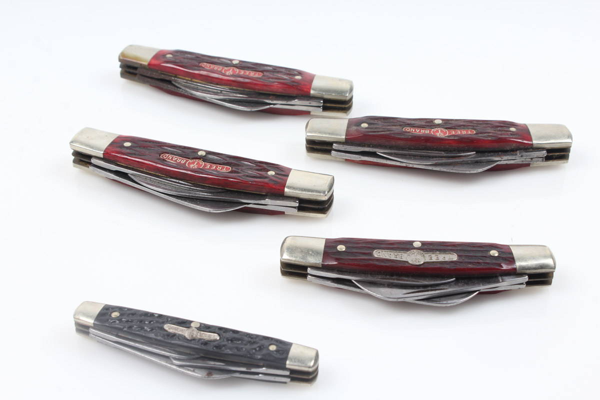 Tree Brand Pocket Knife Collection