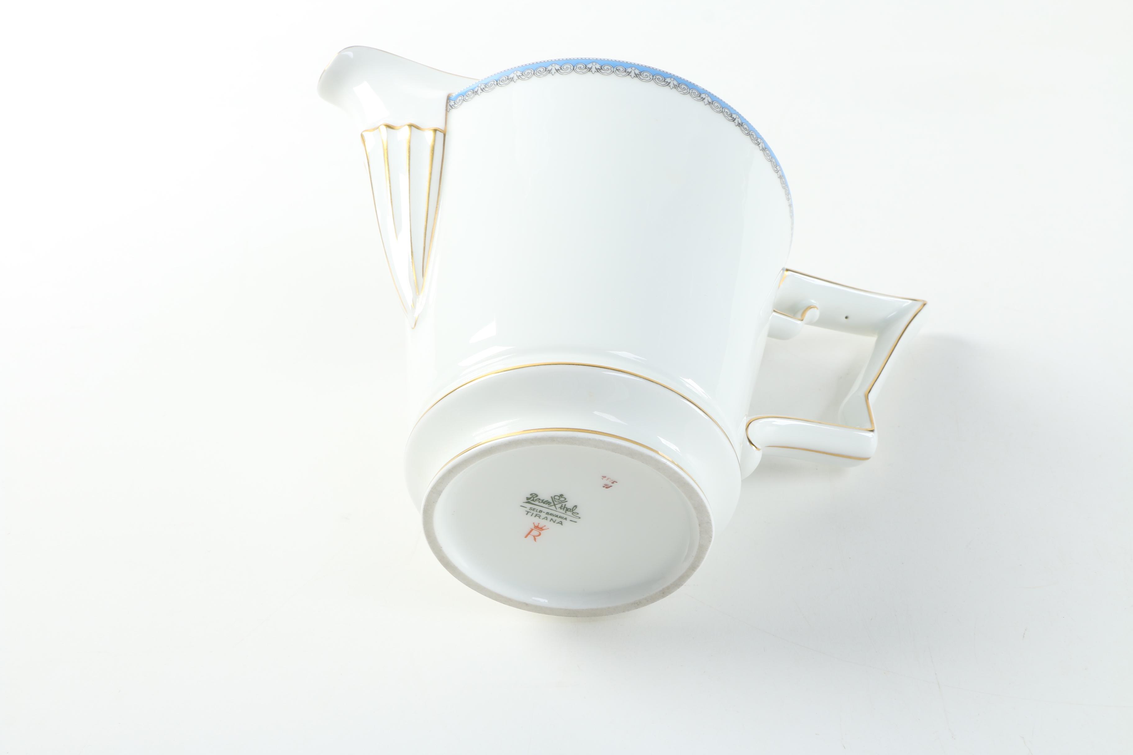 Rosenthal "Tirana" Porcelain Tableware