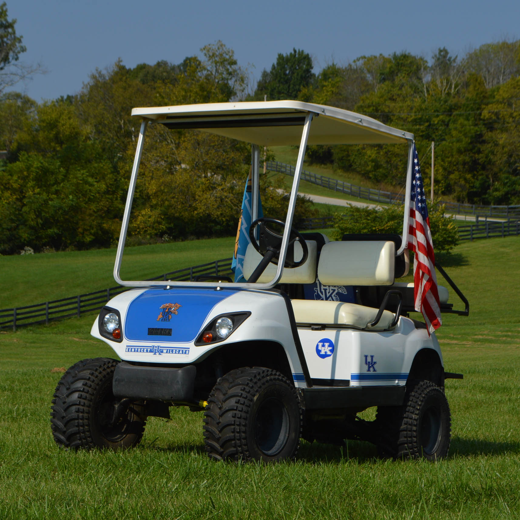 2000 Yamaha G19E University of Kentucky Gas-Powered Golf Cart
