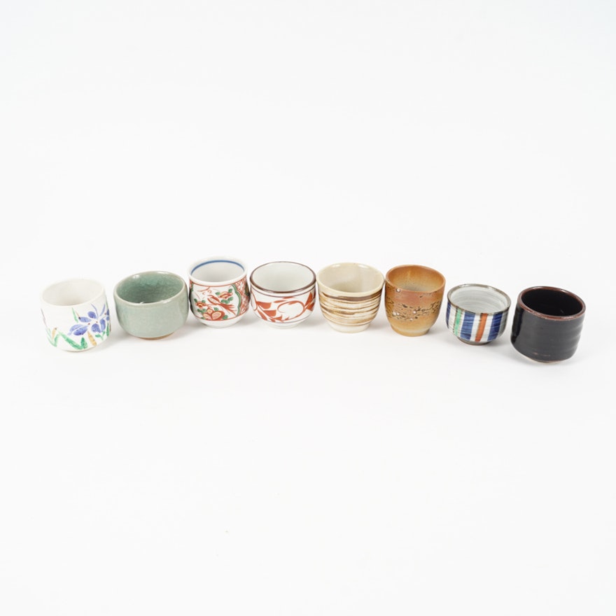 Assortment of Ceramic Sake Cups