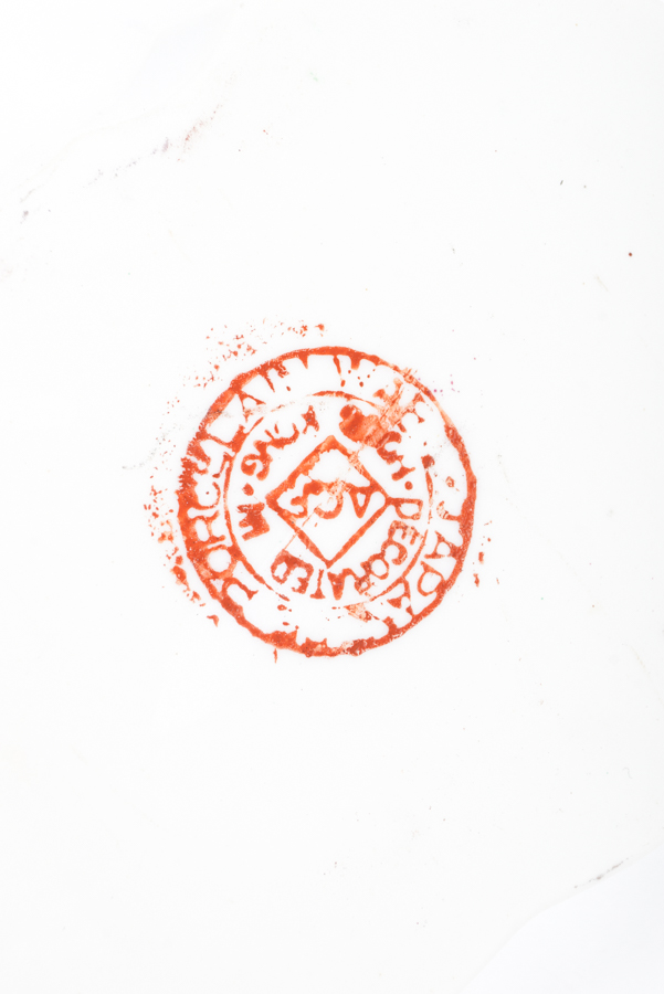 Chinese Porcelain Serving Dishes with Lazy Susan