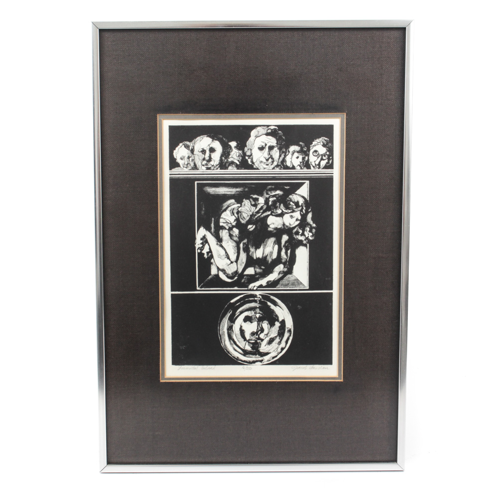 Jacob Landeau Limited Edition "Immortal Beloved" Lithograph