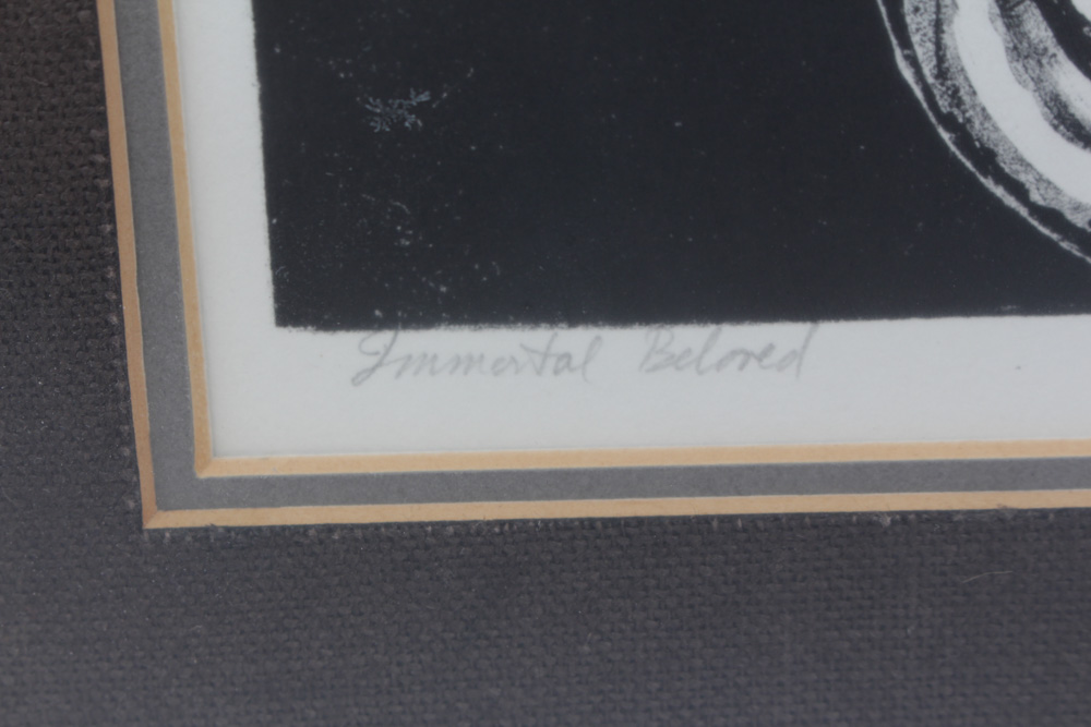 Jacob Landeau Limited Edition "Immortal Beloved" Lithograph