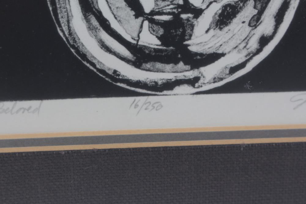 Jacob Landeau Limited Edition "Immortal Beloved" Lithograph