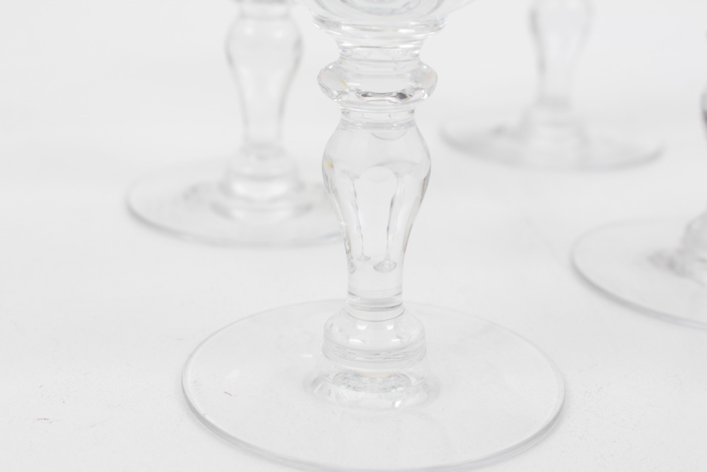Hawkes "Delft Diamond" Crystal Sherbet Glasses