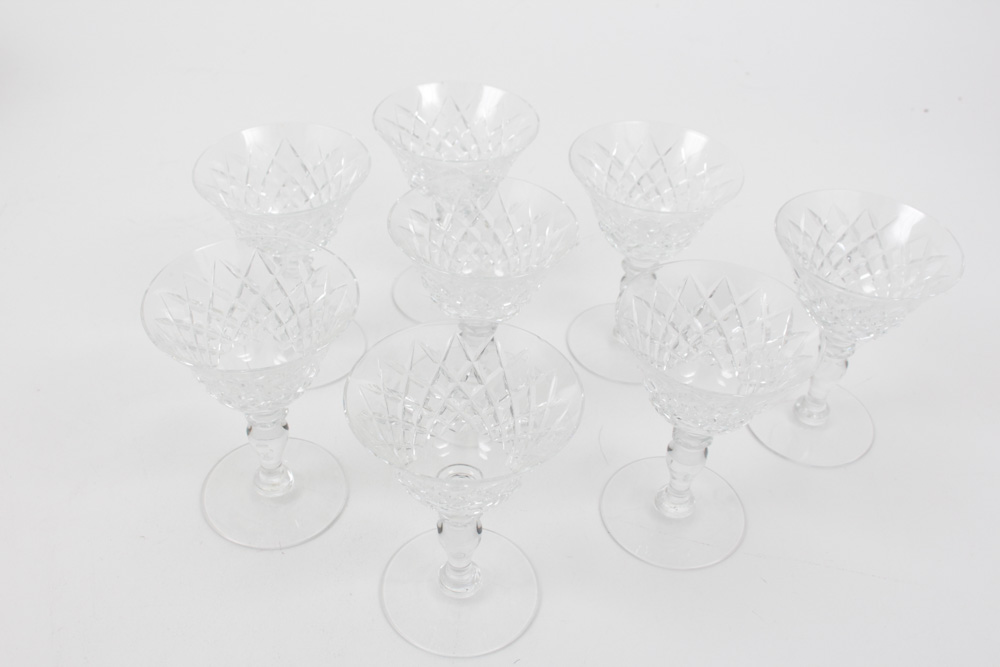 Hawkes "Delft Diamond" Crystal Sherbet Glasses