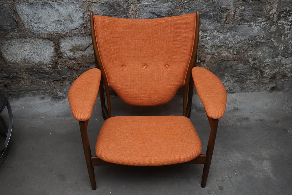 Danish Modern Arm Chair, After Finn Juhl
