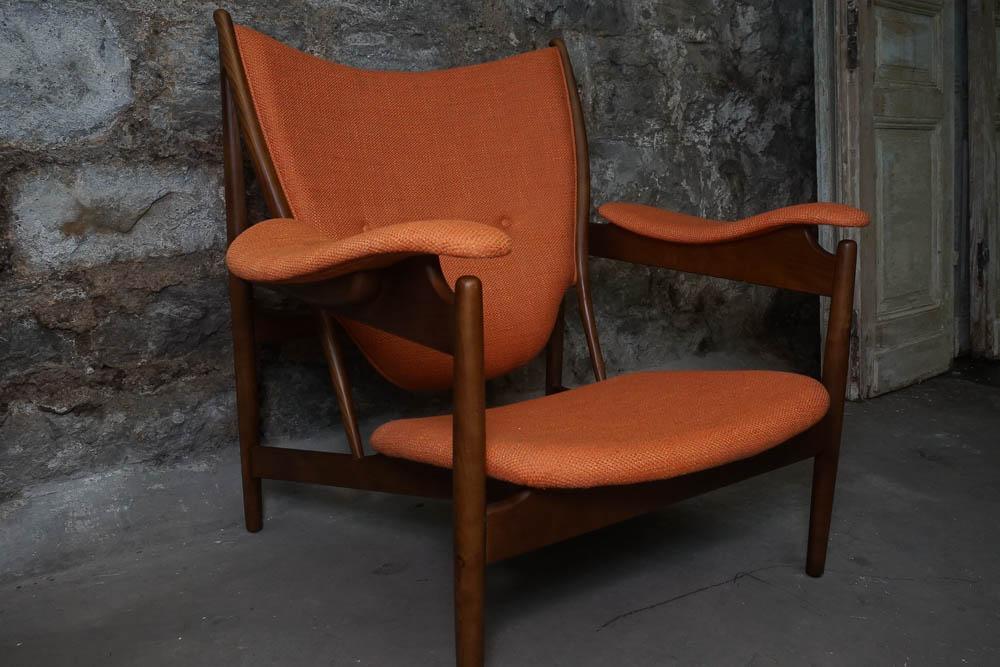 Danish Modern Arm Chair, After Finn Juhl