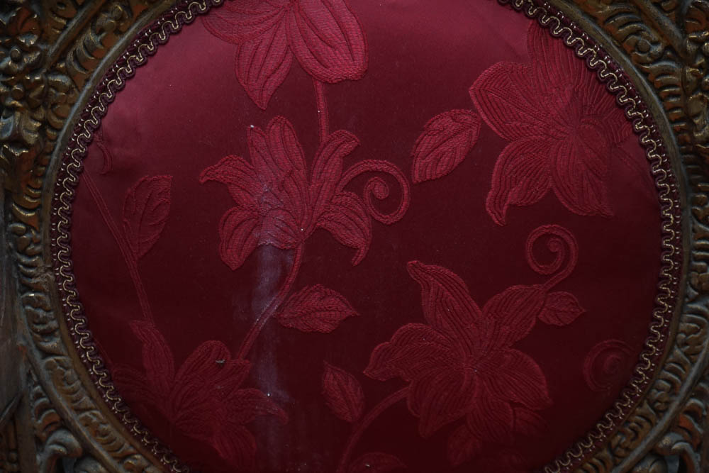 Vintage Rococo Style Arm Chairs