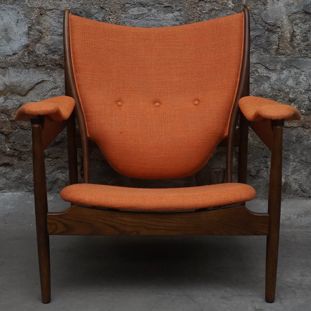 Danish Modern Armchair, After Finn Juhl
