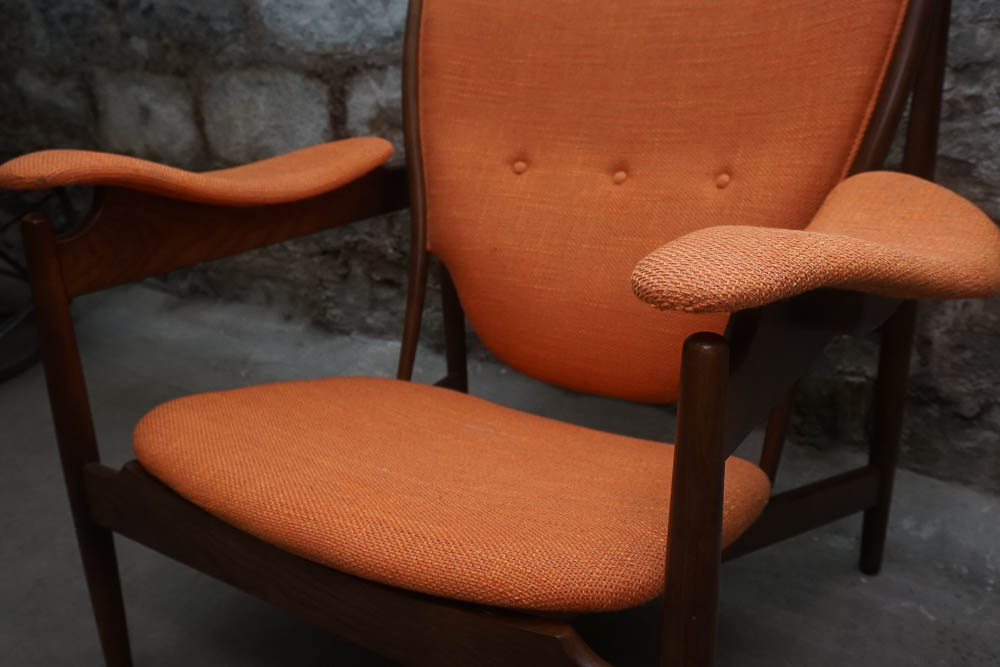 Danish Modern Armchair, After Finn Juhl