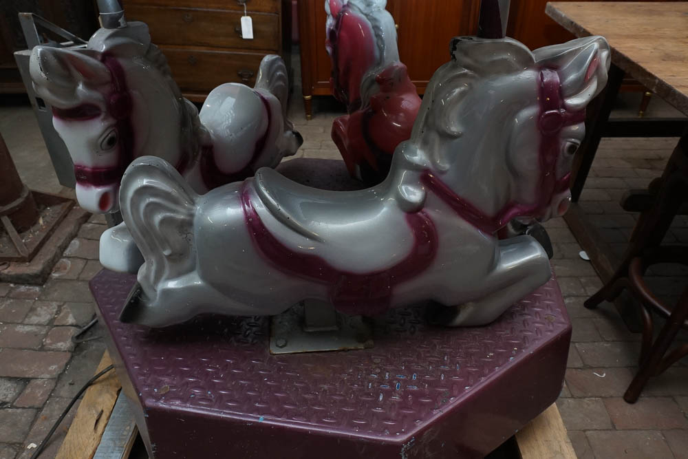 Children's Coin Operated Merry Go Round