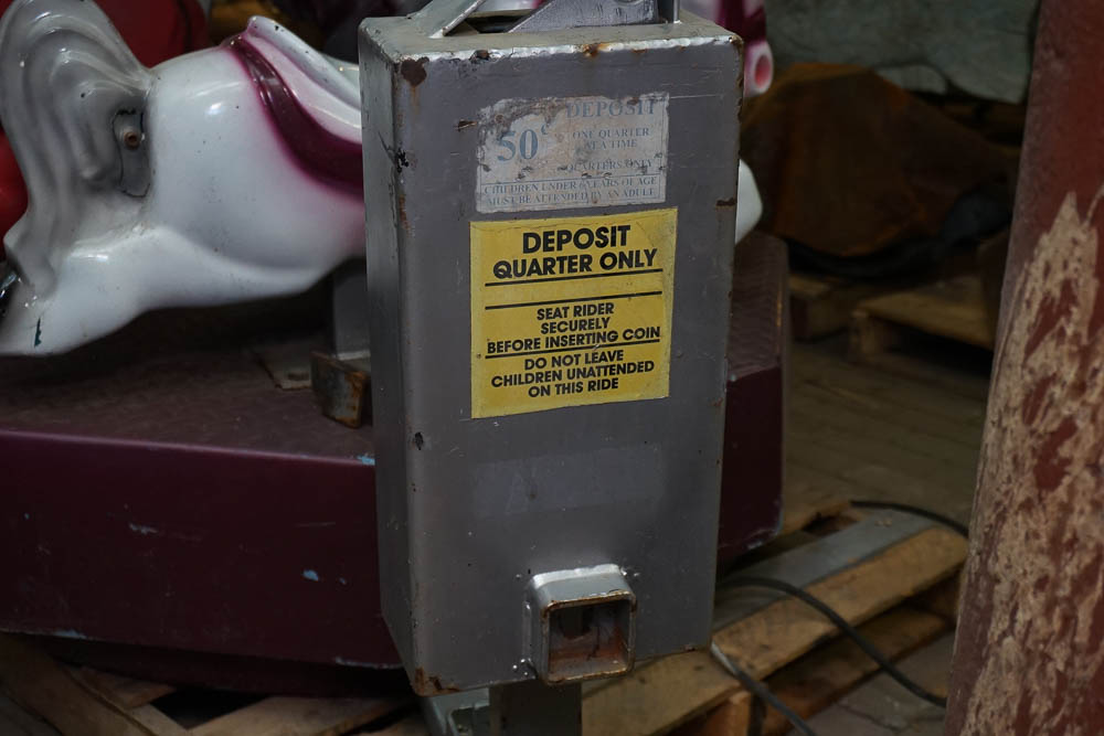 Children's Coin Operated Merry Go Round