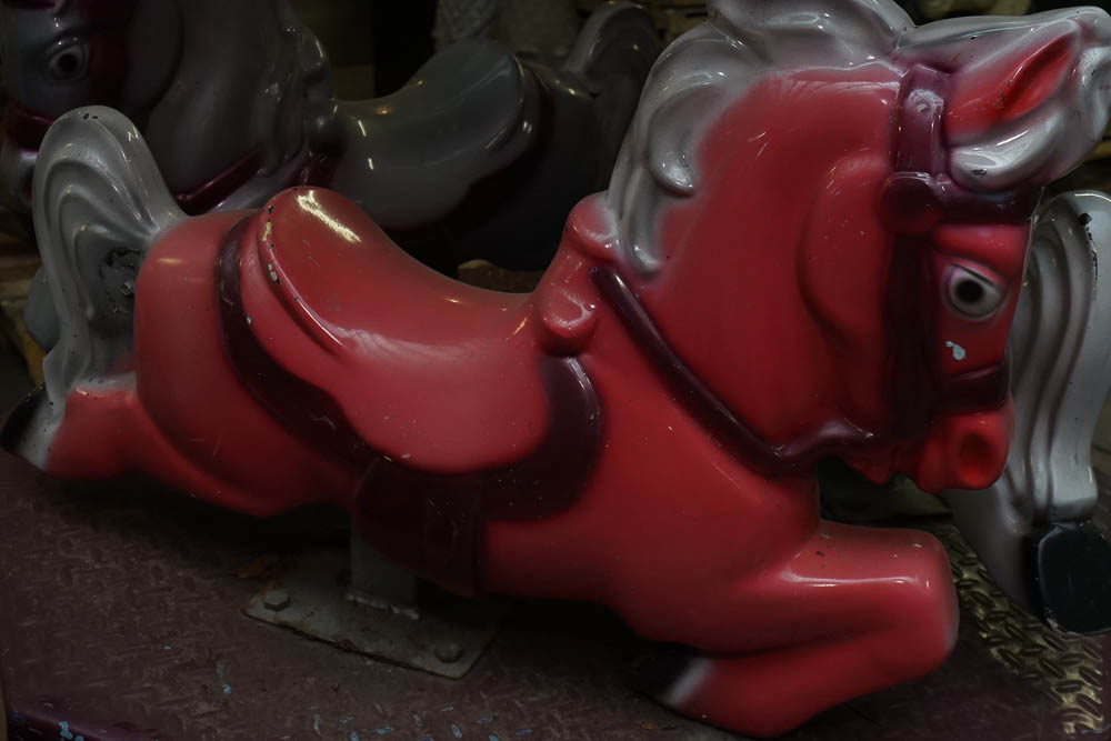 Children's Coin Operated Merry Go Round