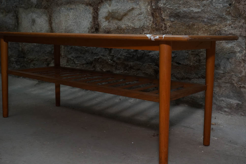 Mid Century Modern Teak Coffee Table