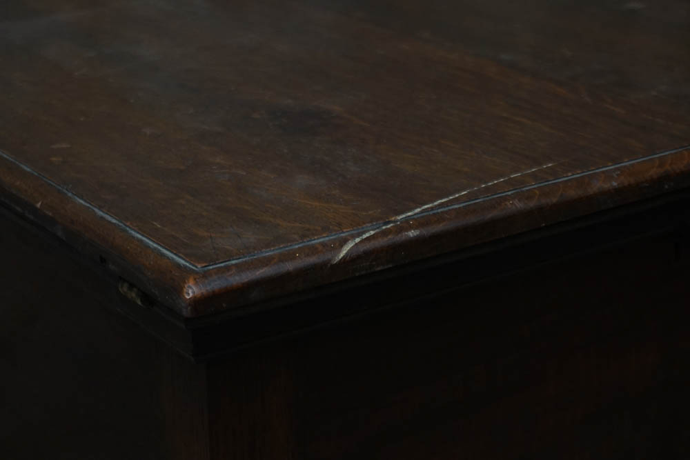 Vintage Oak Liquor Cabinet