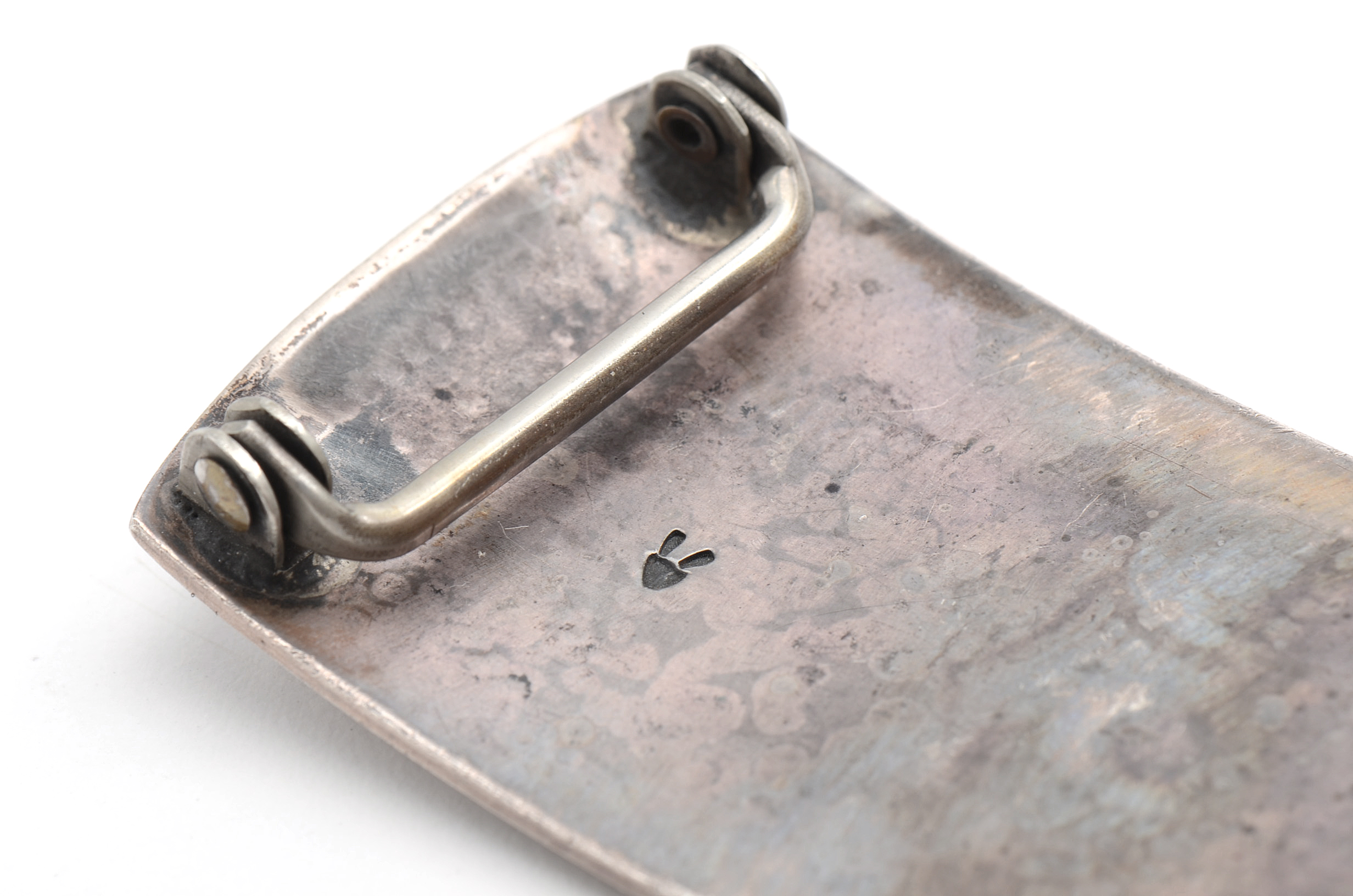 Eldon James Hopi Signed Sterling Silver Buckle