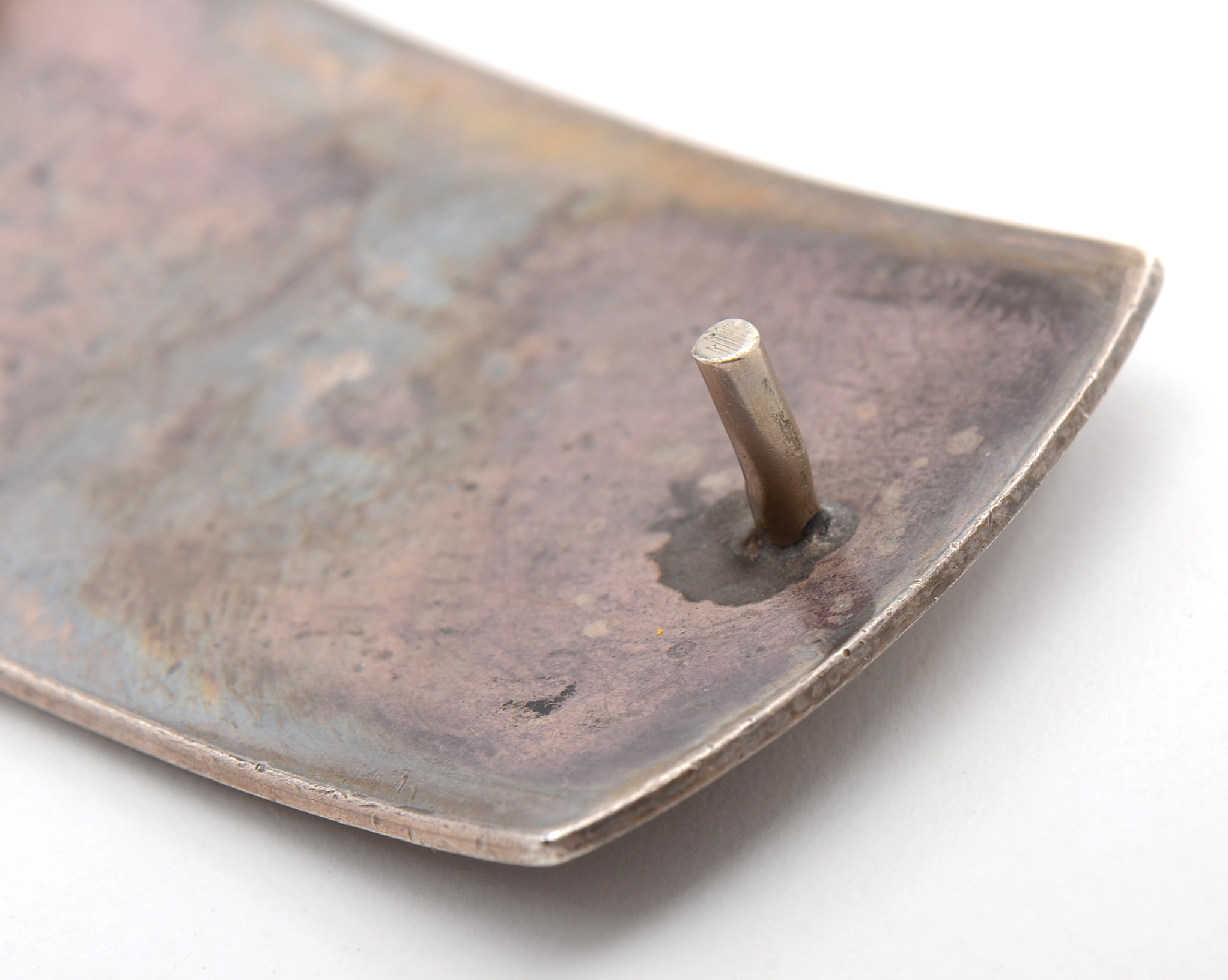 Eldon James Hopi Signed Sterling Silver Buckle