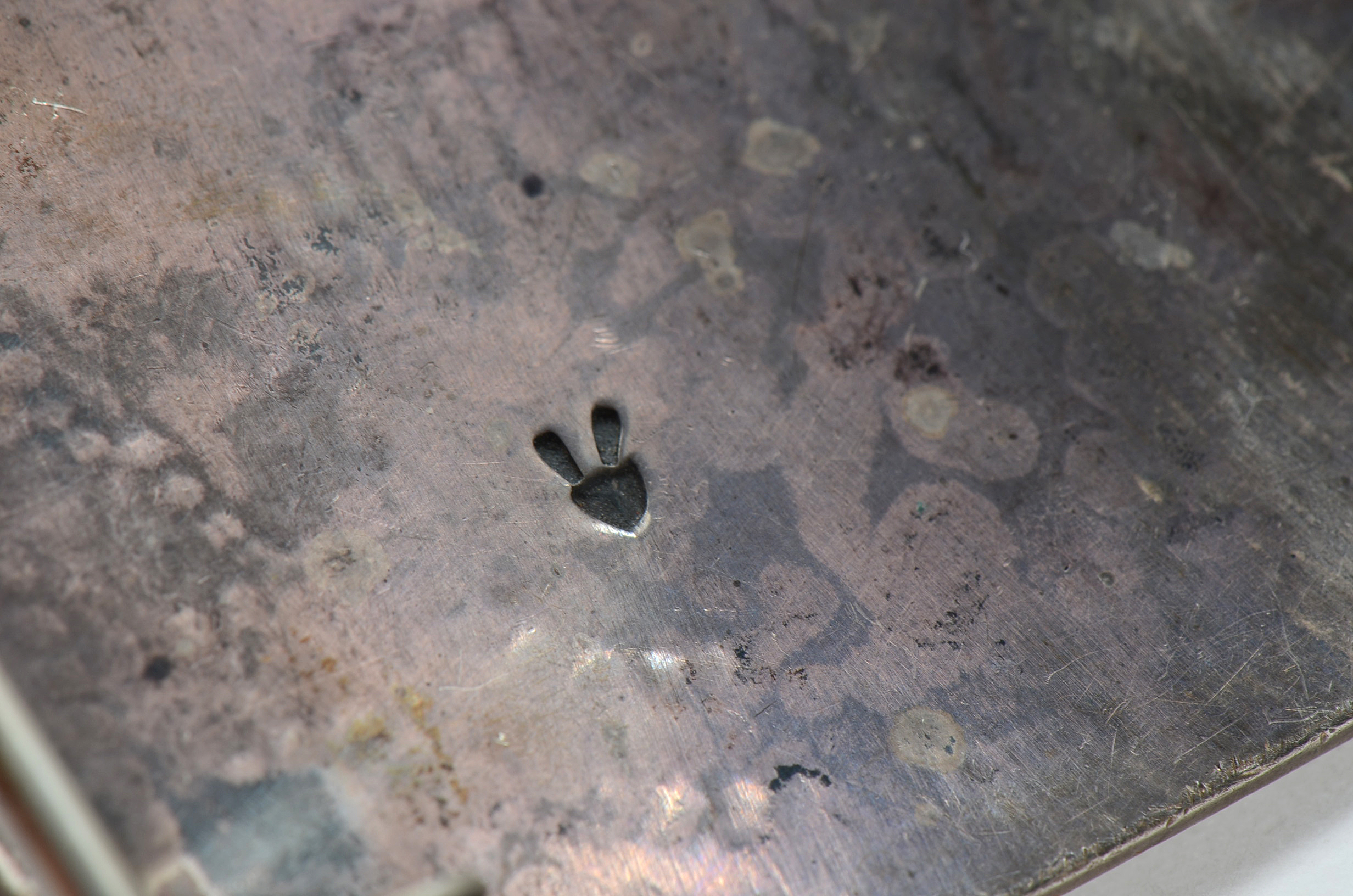 Eldon James Hopi Signed Sterling Silver Buckle