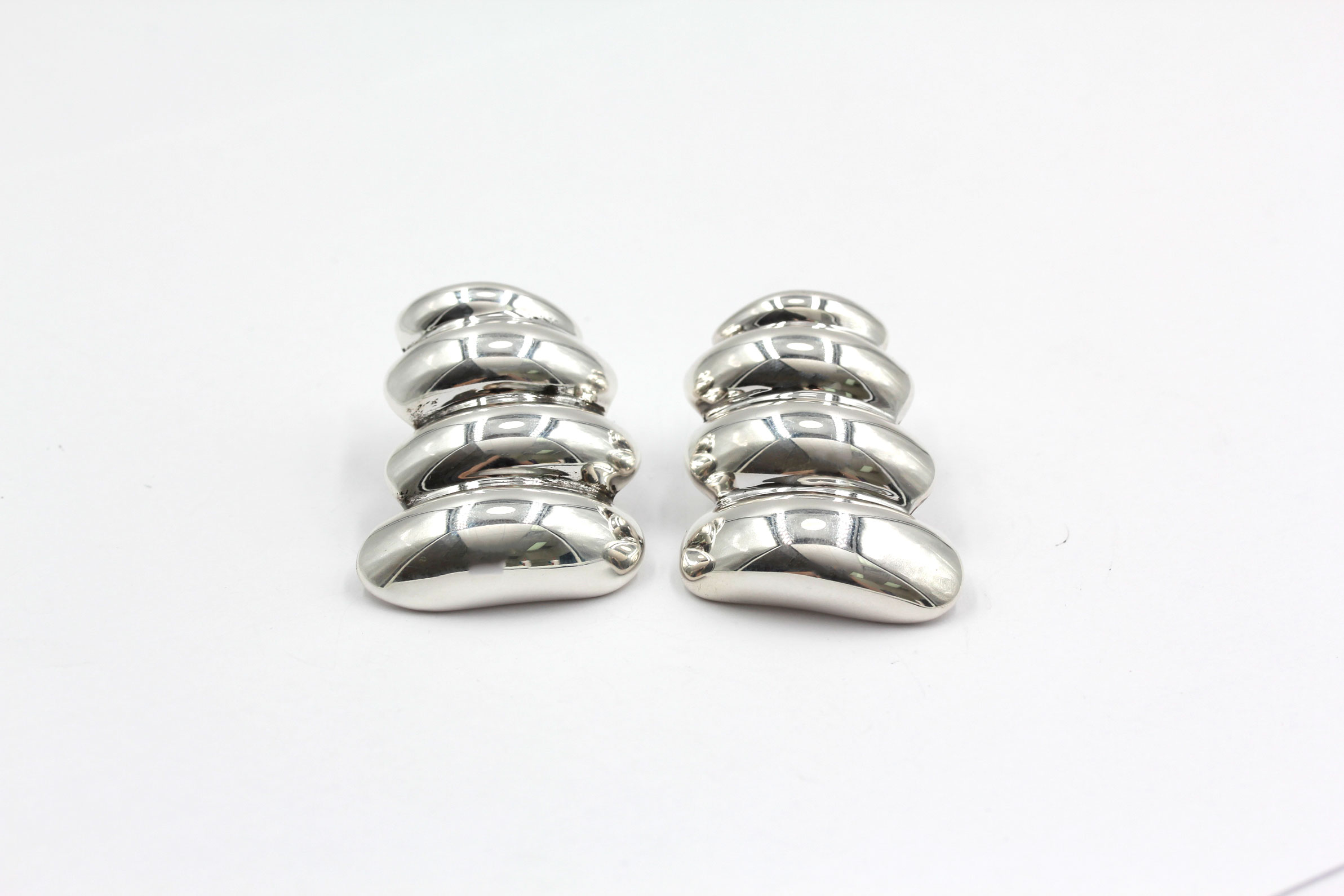 Frederic Jean Duclos Sterling Silver Earrings