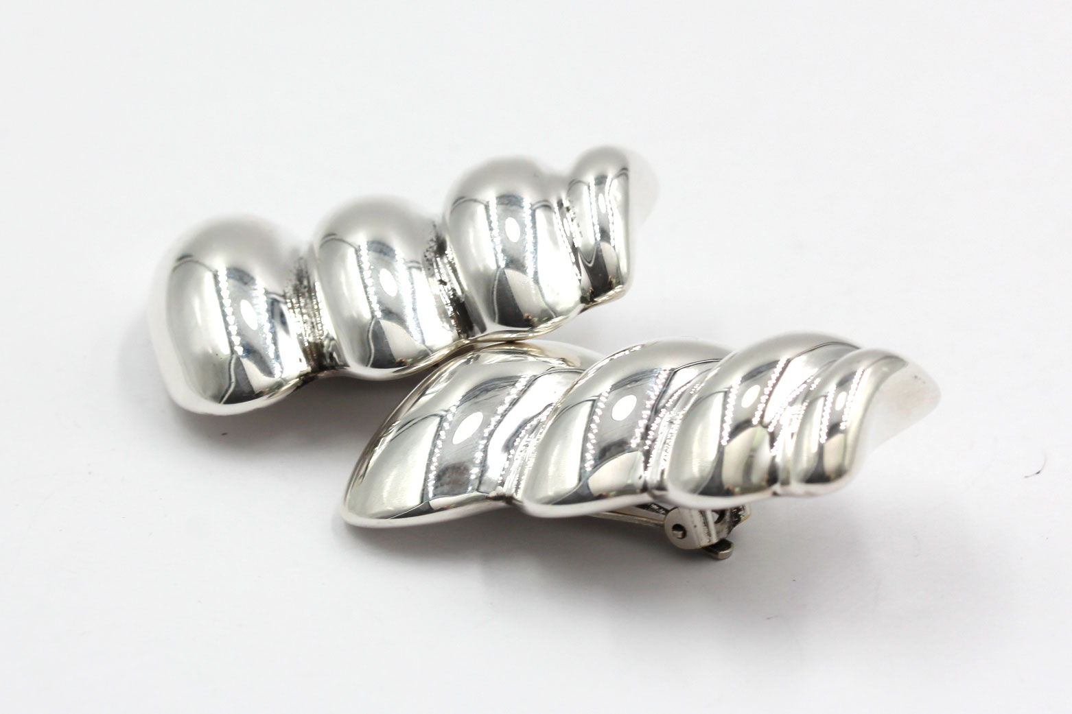 Frederic Jean Duclos Sterling Silver Earrings