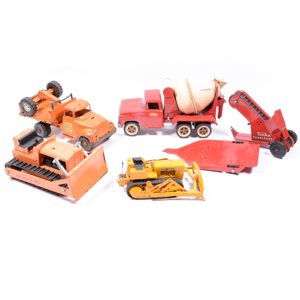Vintage DieCast Construction Vehicles