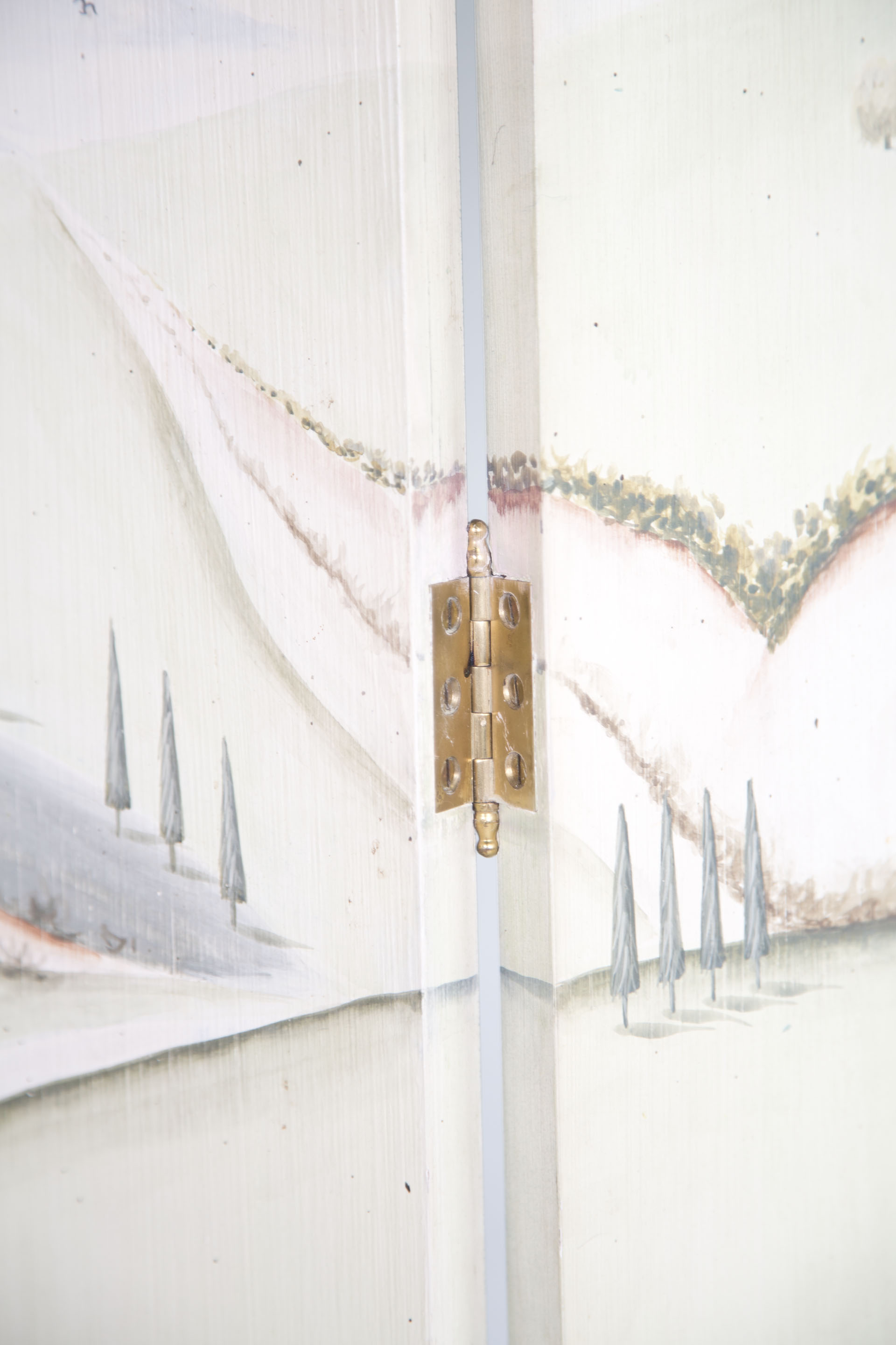 Decorative Three Panel Room Divider