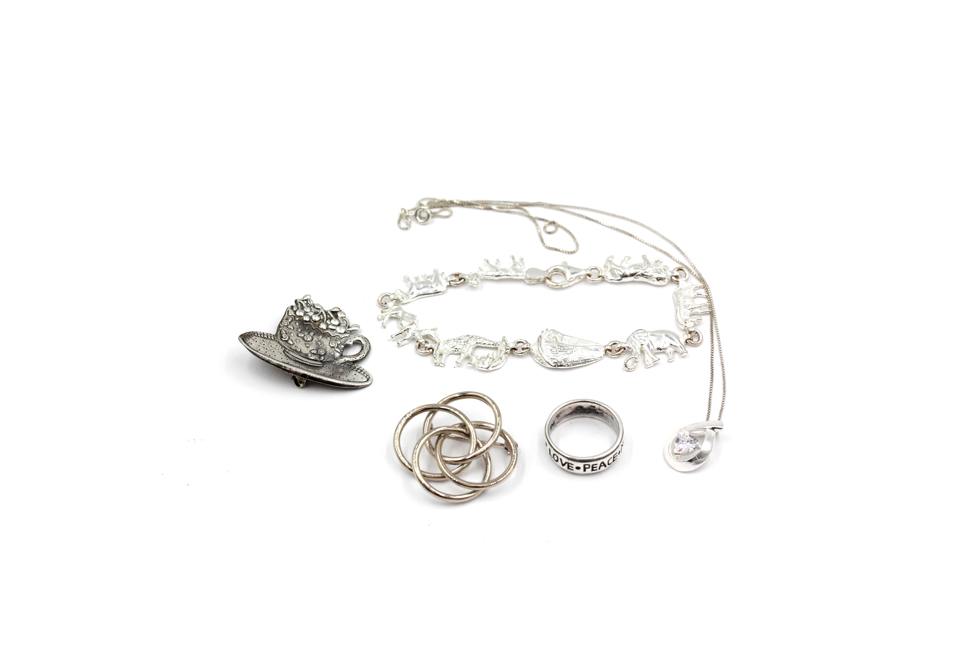 Sterling Silver Jewelry Set