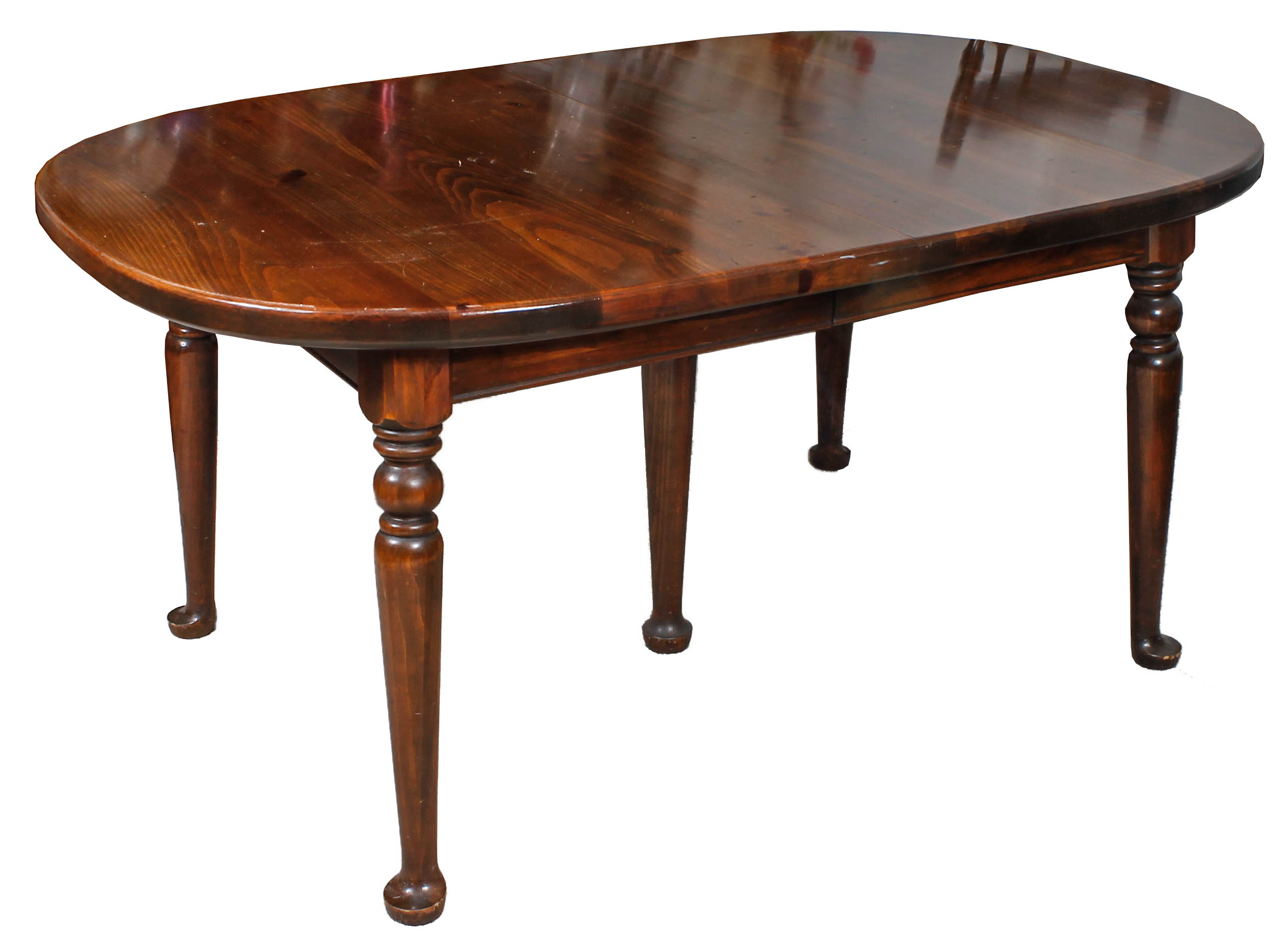 Vintage "Early American" Dining Table and Chairs by Ethan Allen