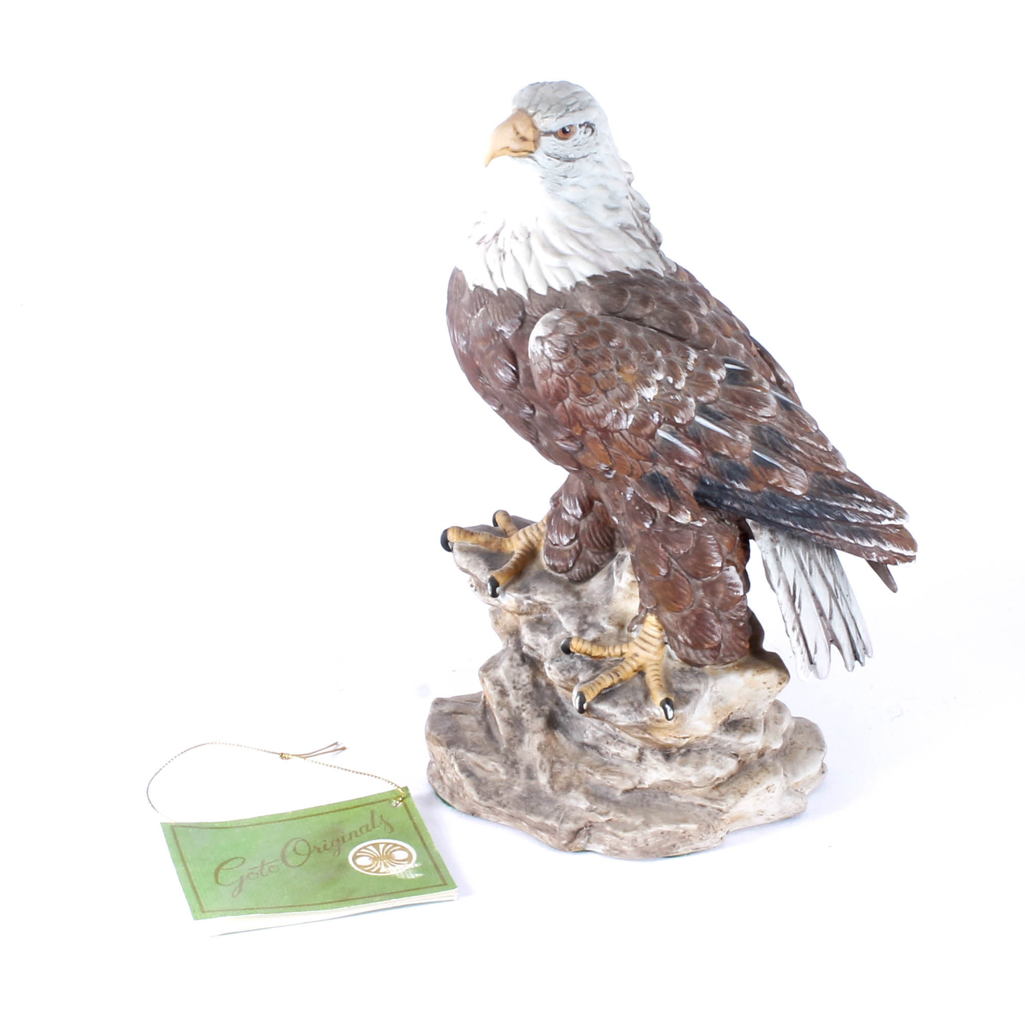 Vintage Goto Porcelain Bald Eagle