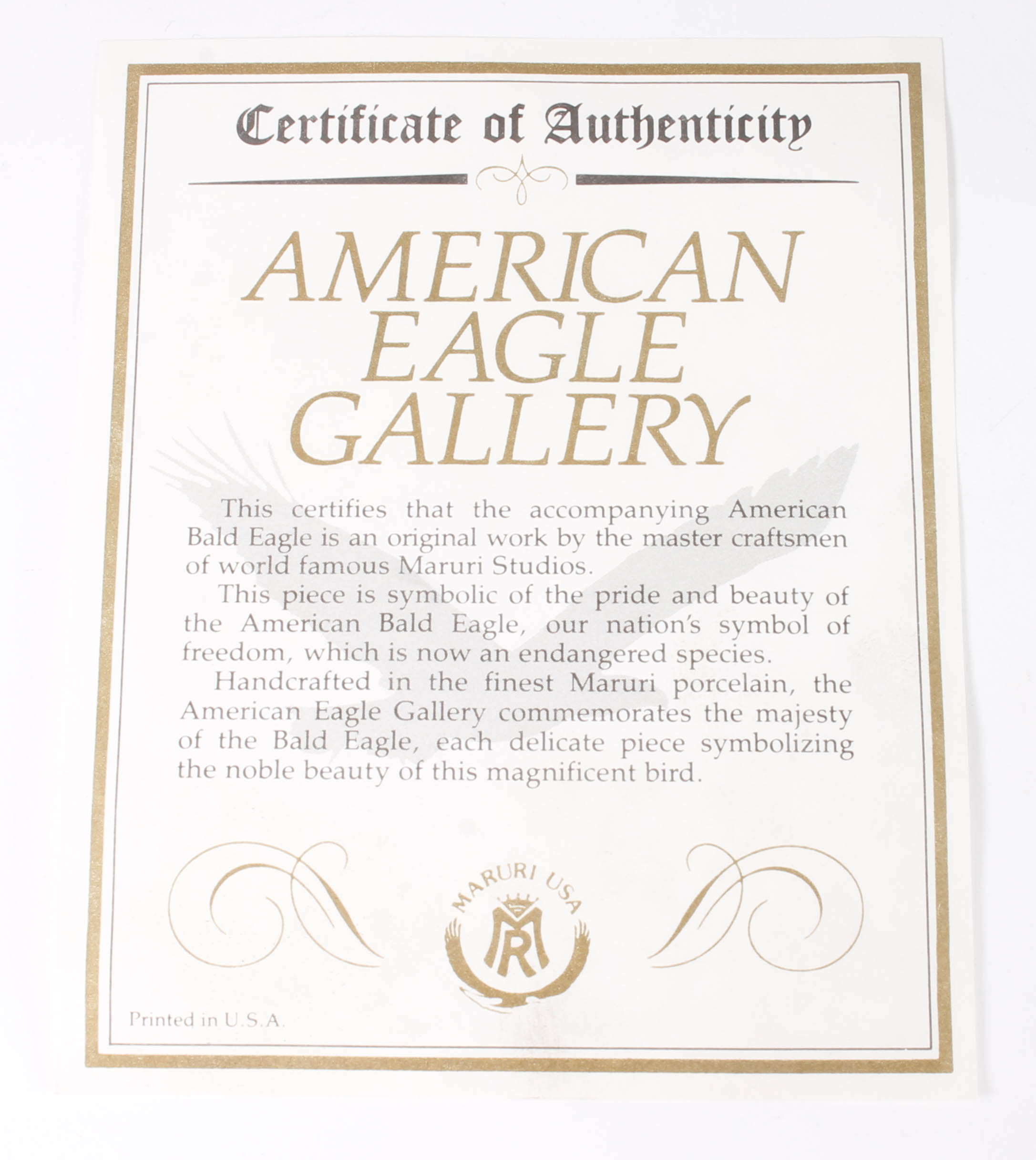 Collectible Eagle Figurines