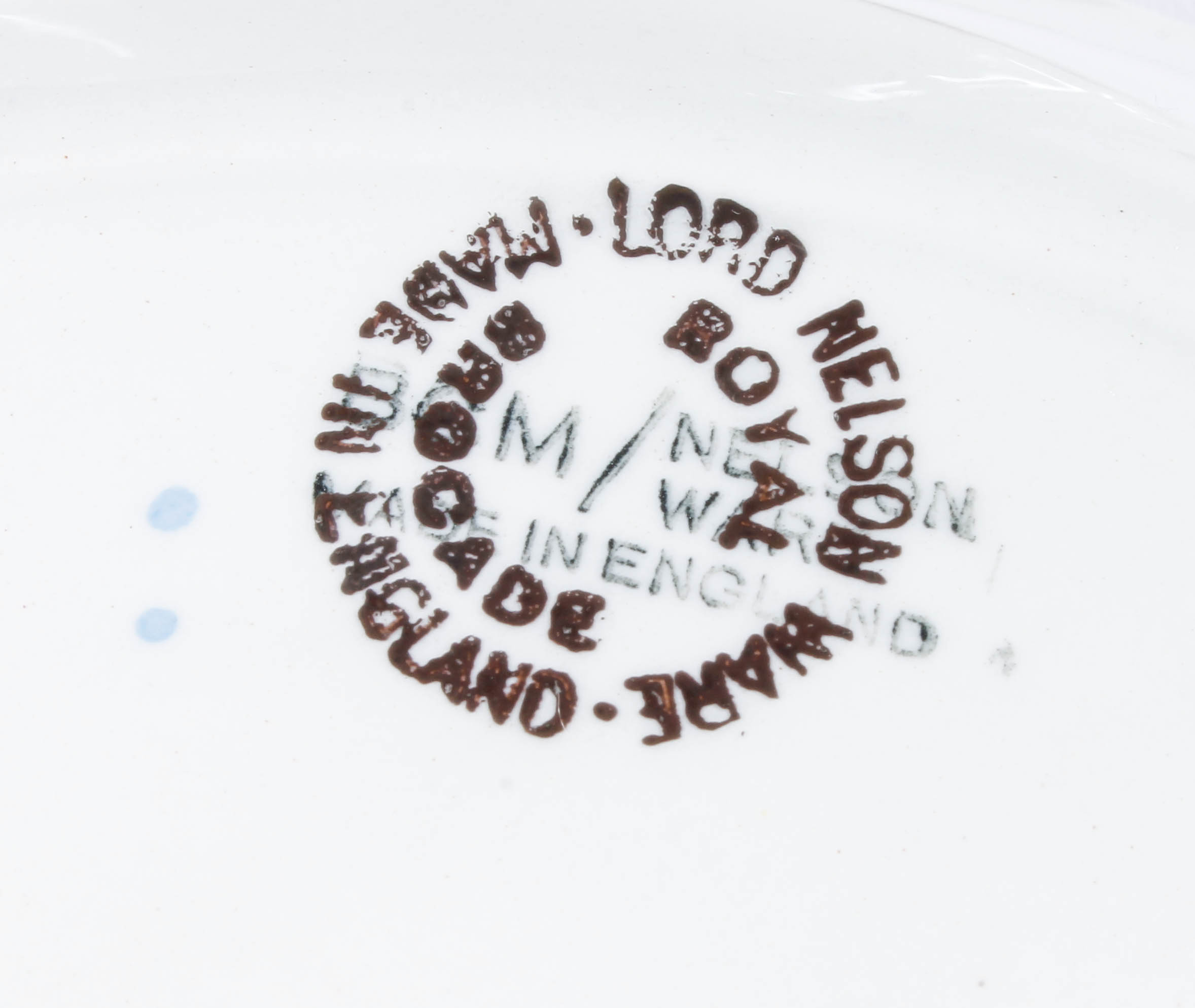 Lord Nelson China Assortment