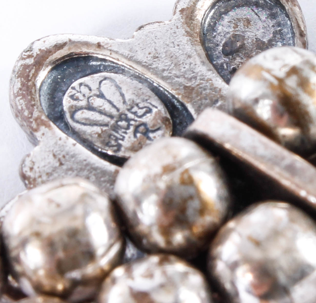 Sancrest Sterling Silver Squash Blossom Necklace