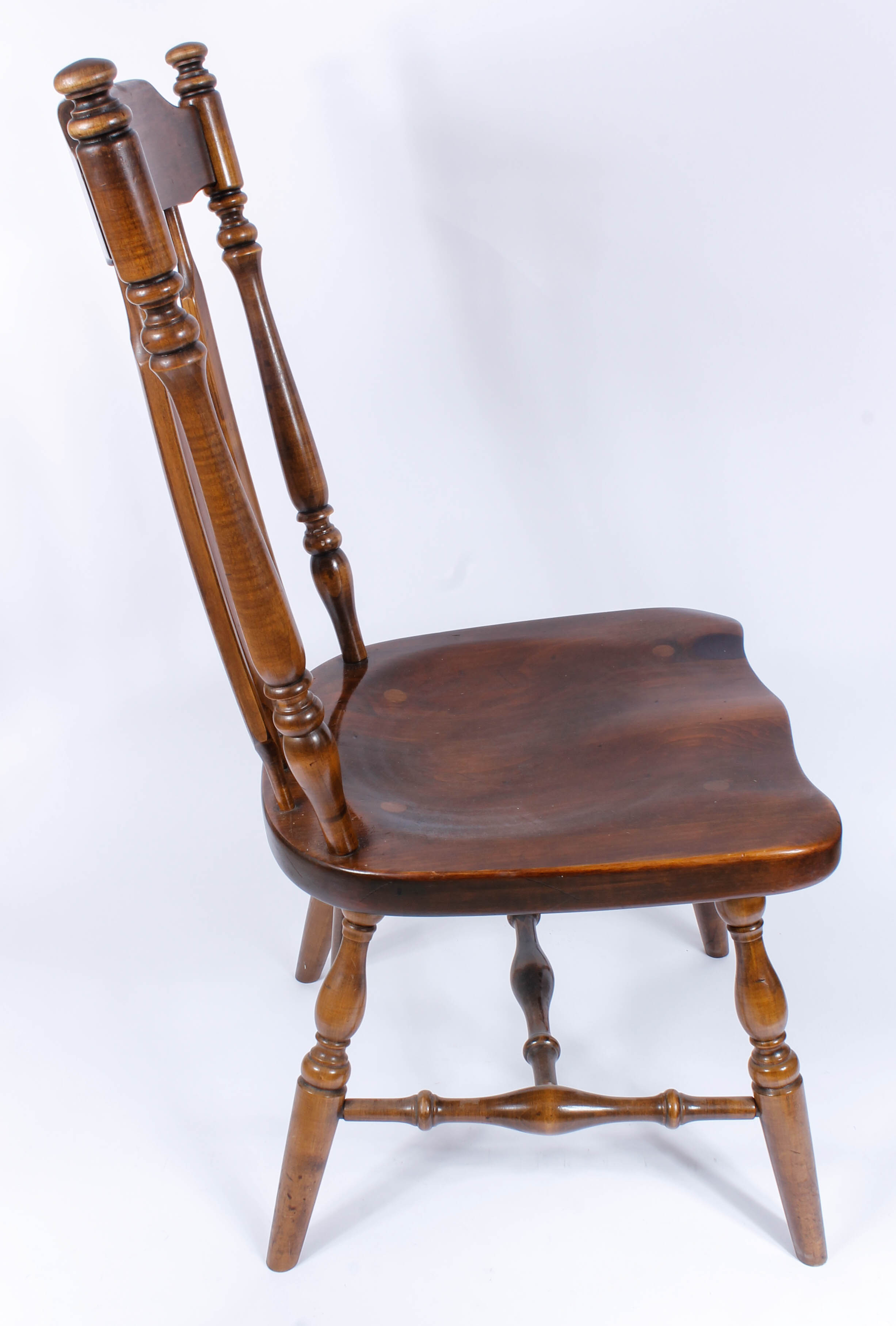 Vintage "Early American" Dining Table and Chairs by Ethan Allen