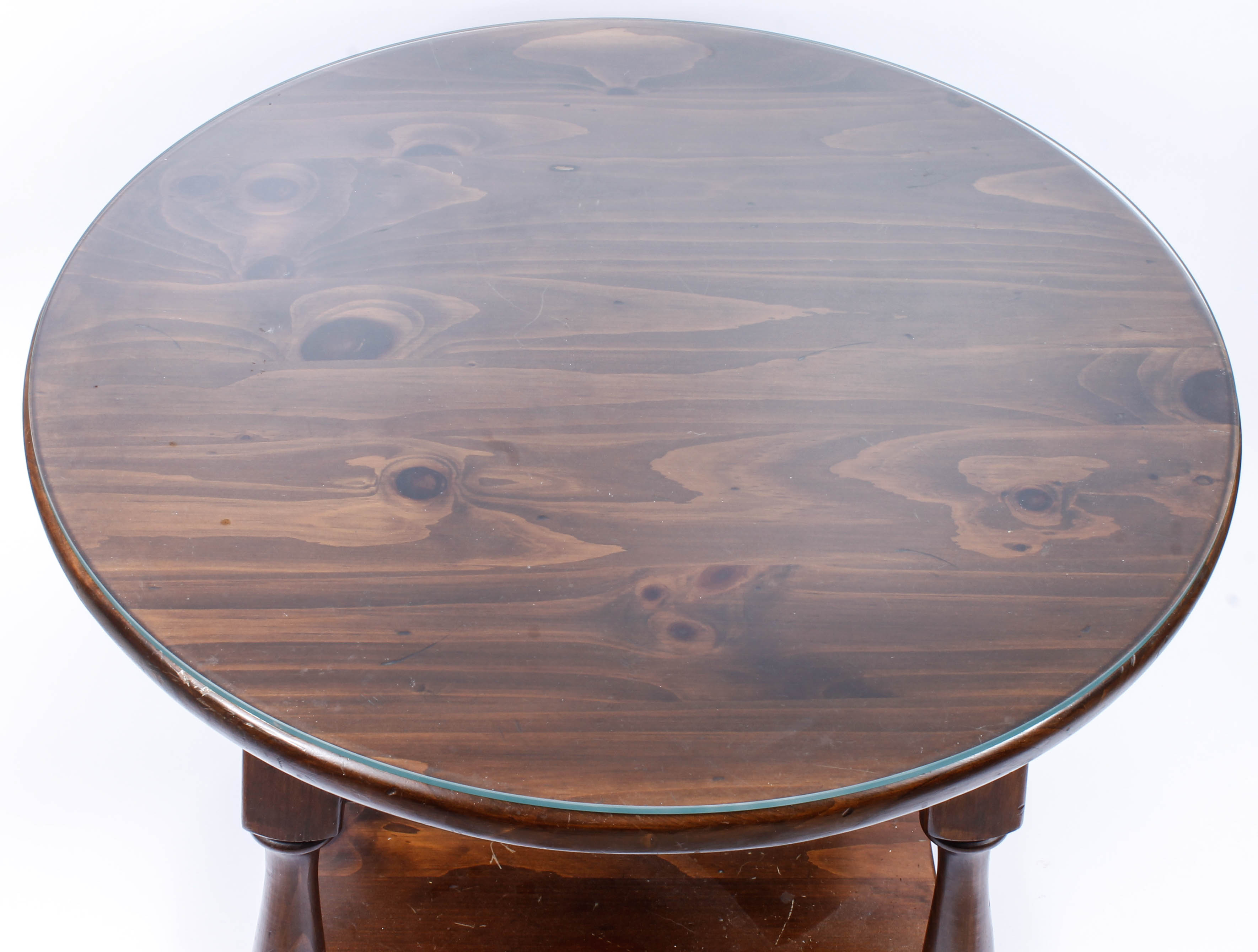 Vintage "Old Tavern" Pine Side Table by Ethan Allen