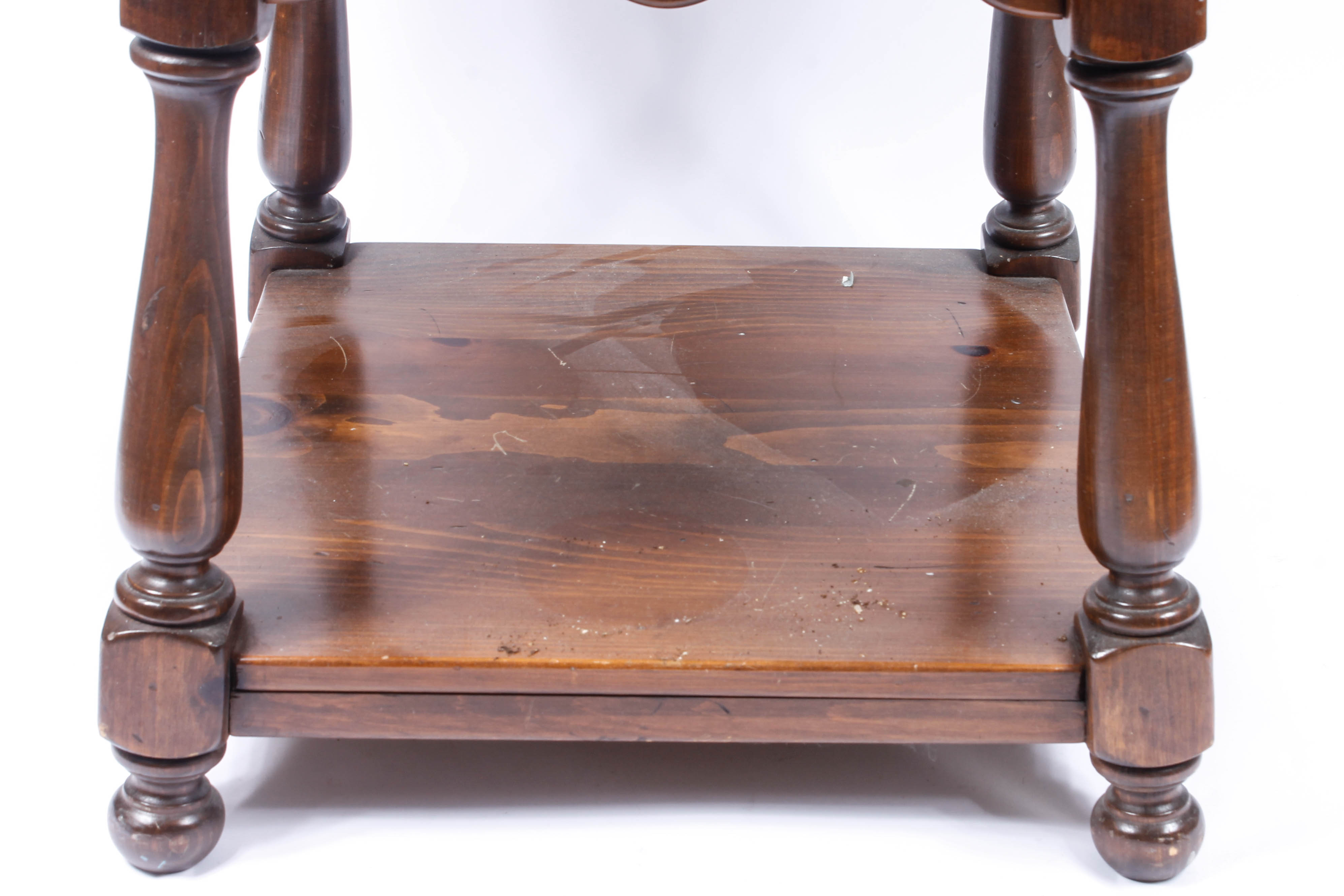 Vintage "Old Tavern" Pine Side Table by Ethan Allen